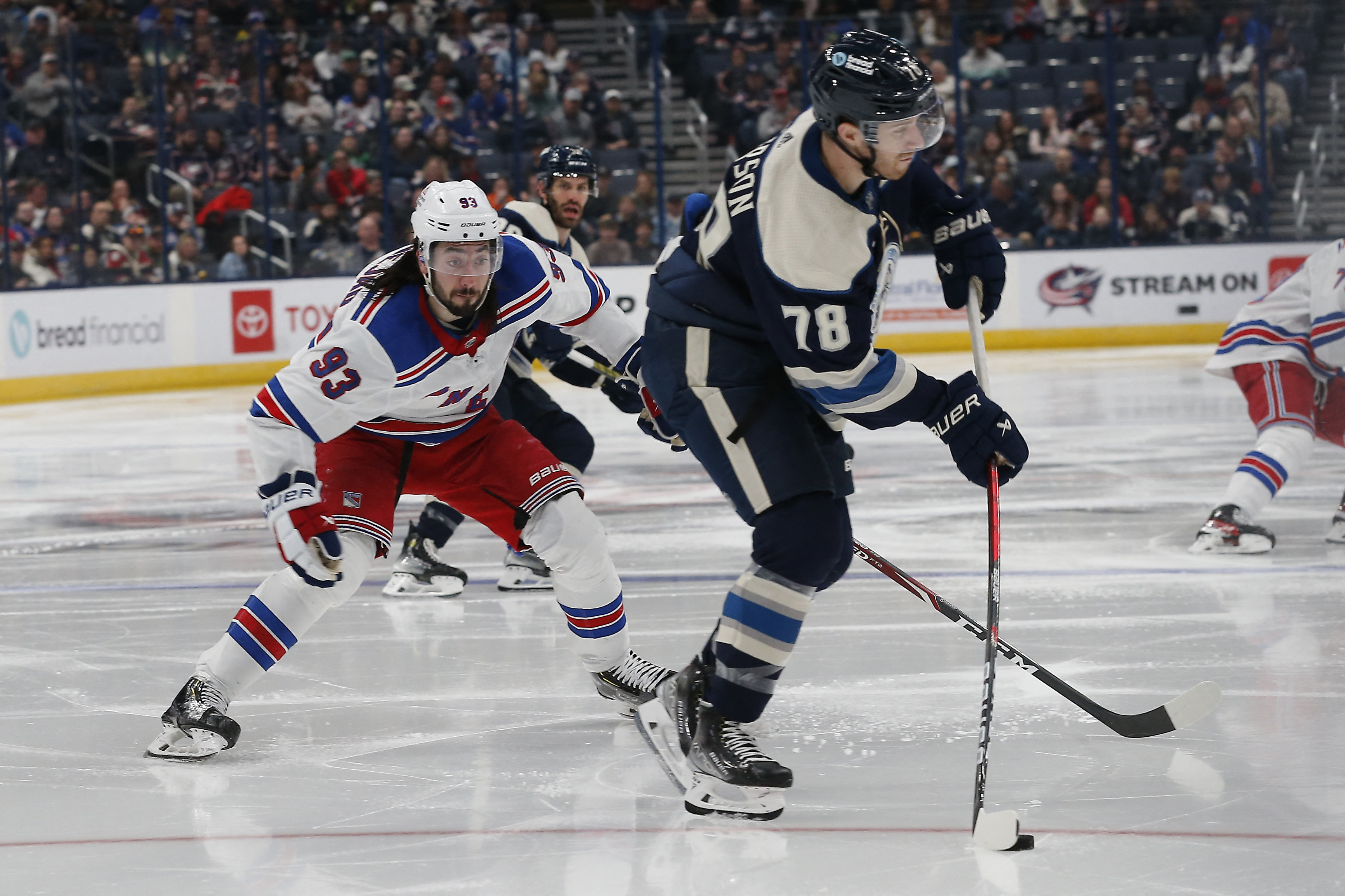 Blue Jackets halt Rangers' winning streak at 10 | Reuters