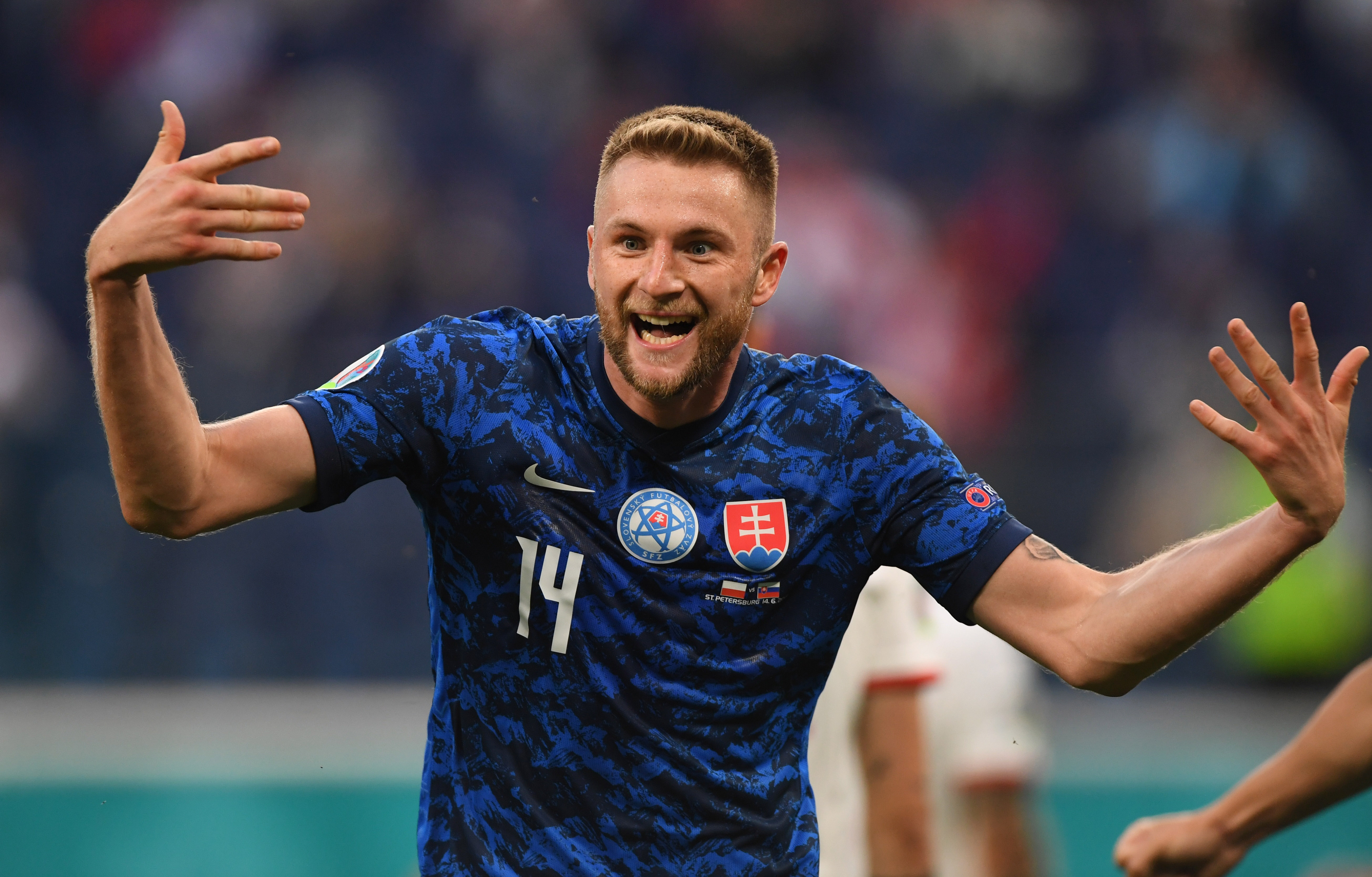 Paris Saint-Germain sign defender Milan Škriniar on free transfer