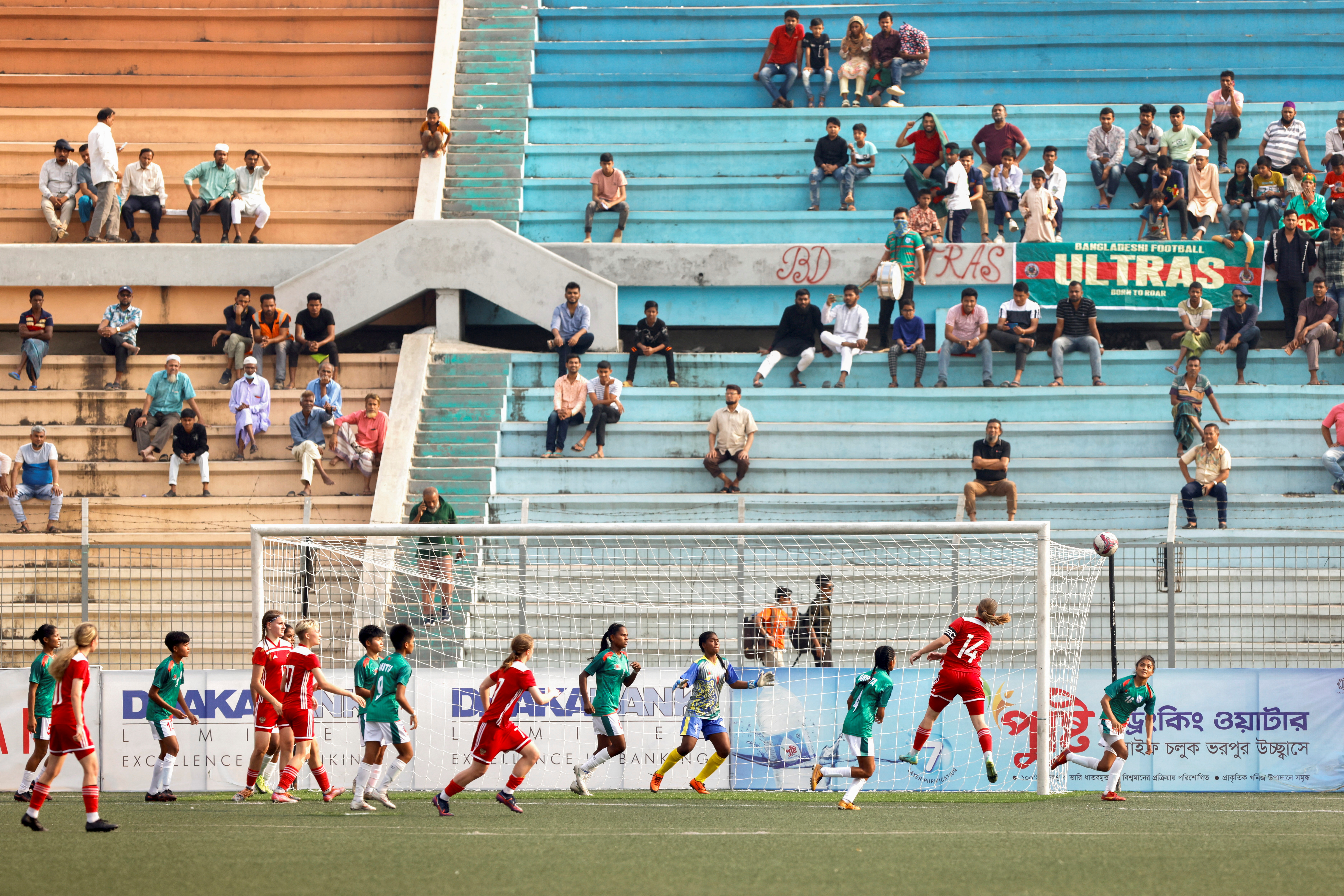 Soccer Football - South Asian Football Federation (SAFF) Championship - Bangladesh vs Russia- BSSS Mostafa Kamal Stadium, Dhaka, Bangladesh