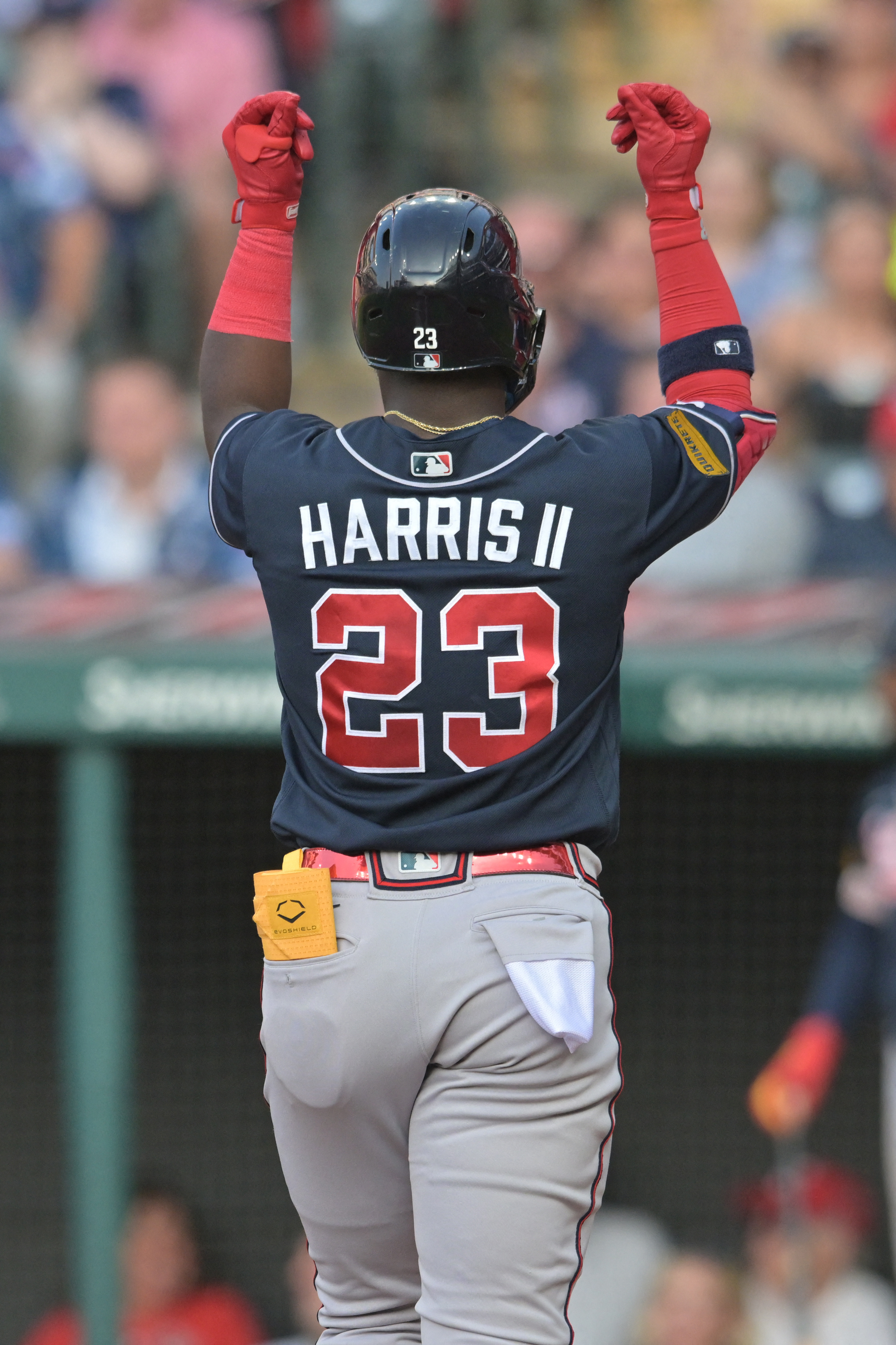 Michael Harris hits 2 HRs, Braves beat Guardians 4-2 for ninth straight win