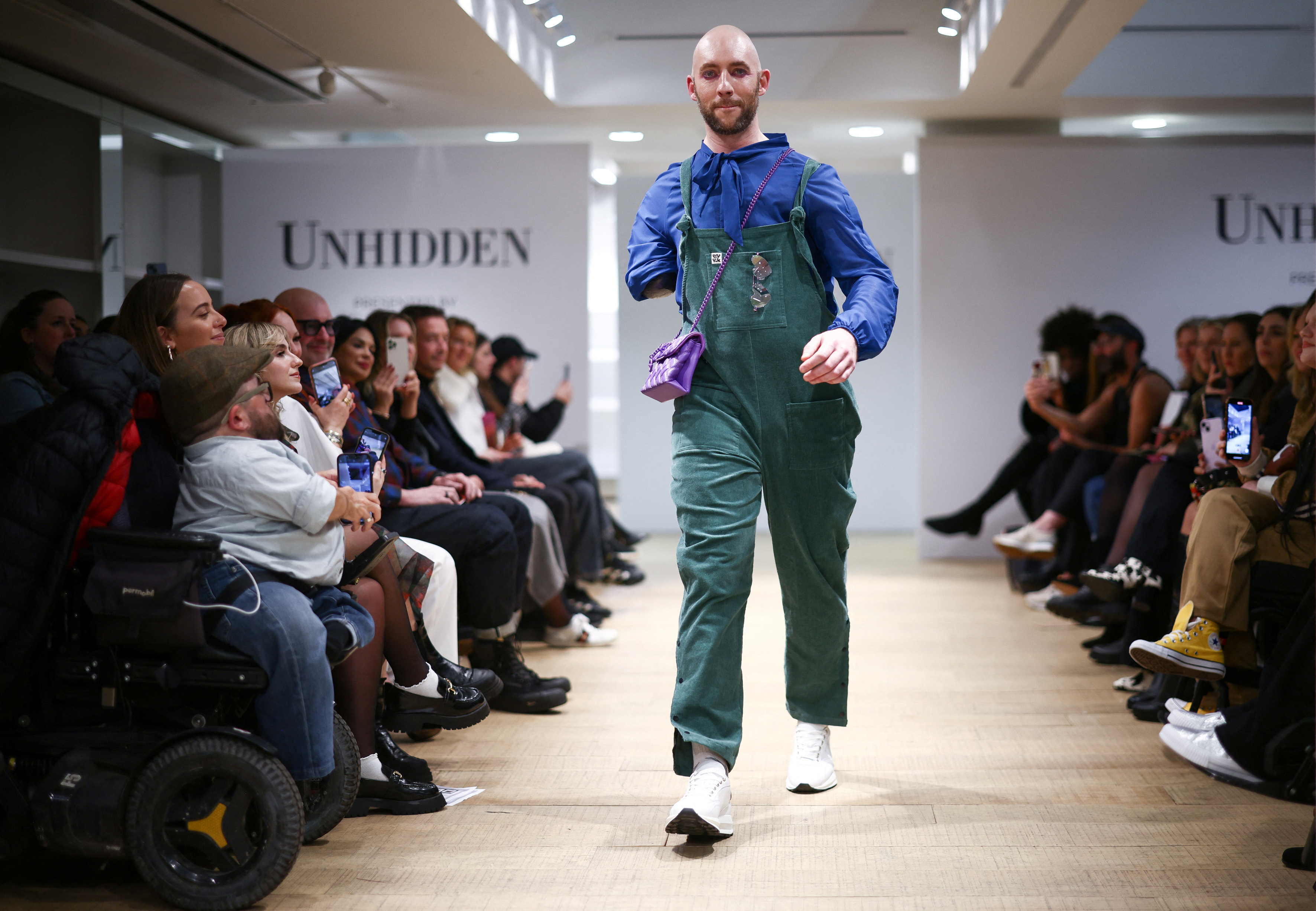Fashion brand 'Unhidden' brings clothes made for all bodies to London  Fashion Week