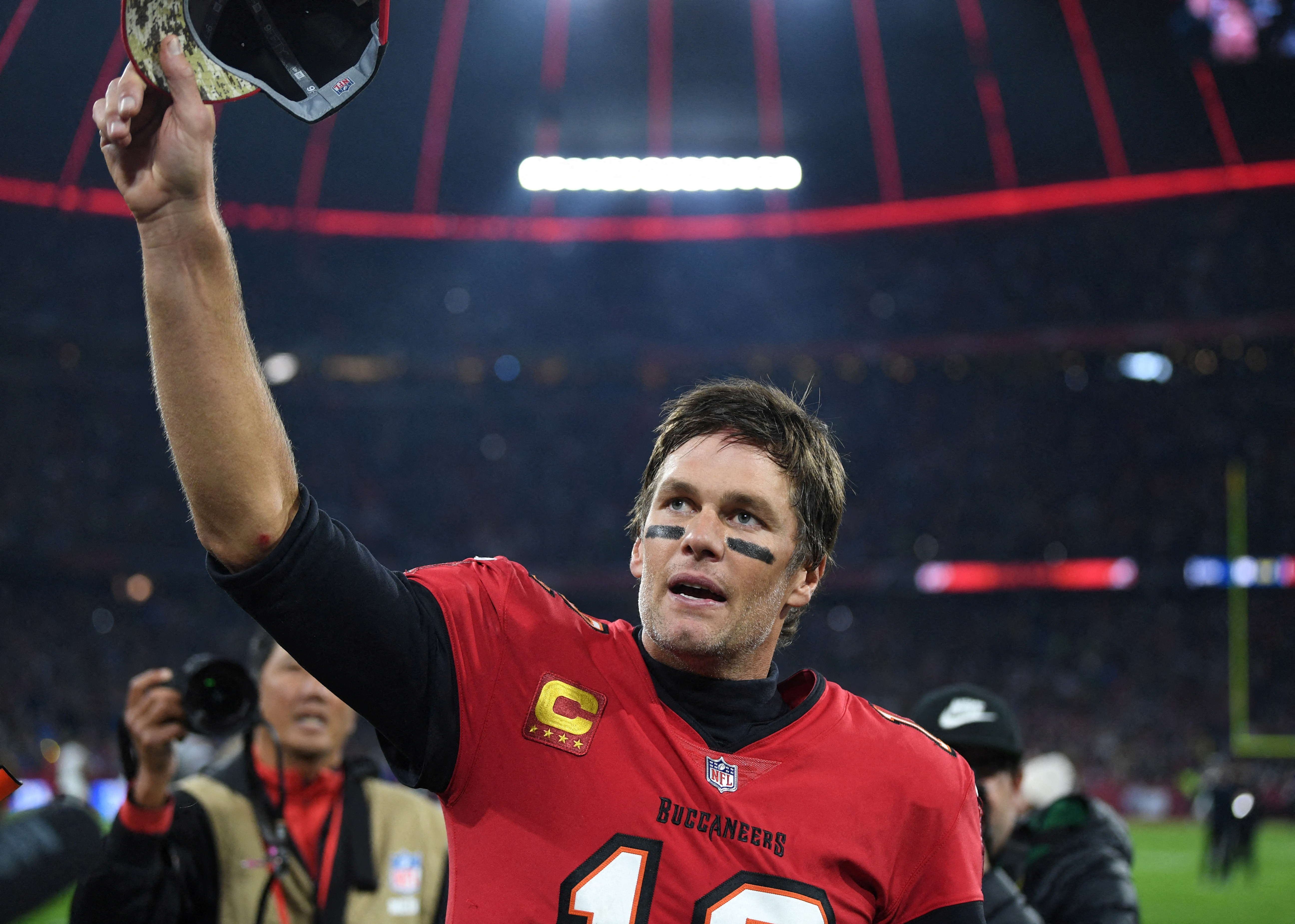 NFL quarterback Tom Brady says he is retiring “for good“