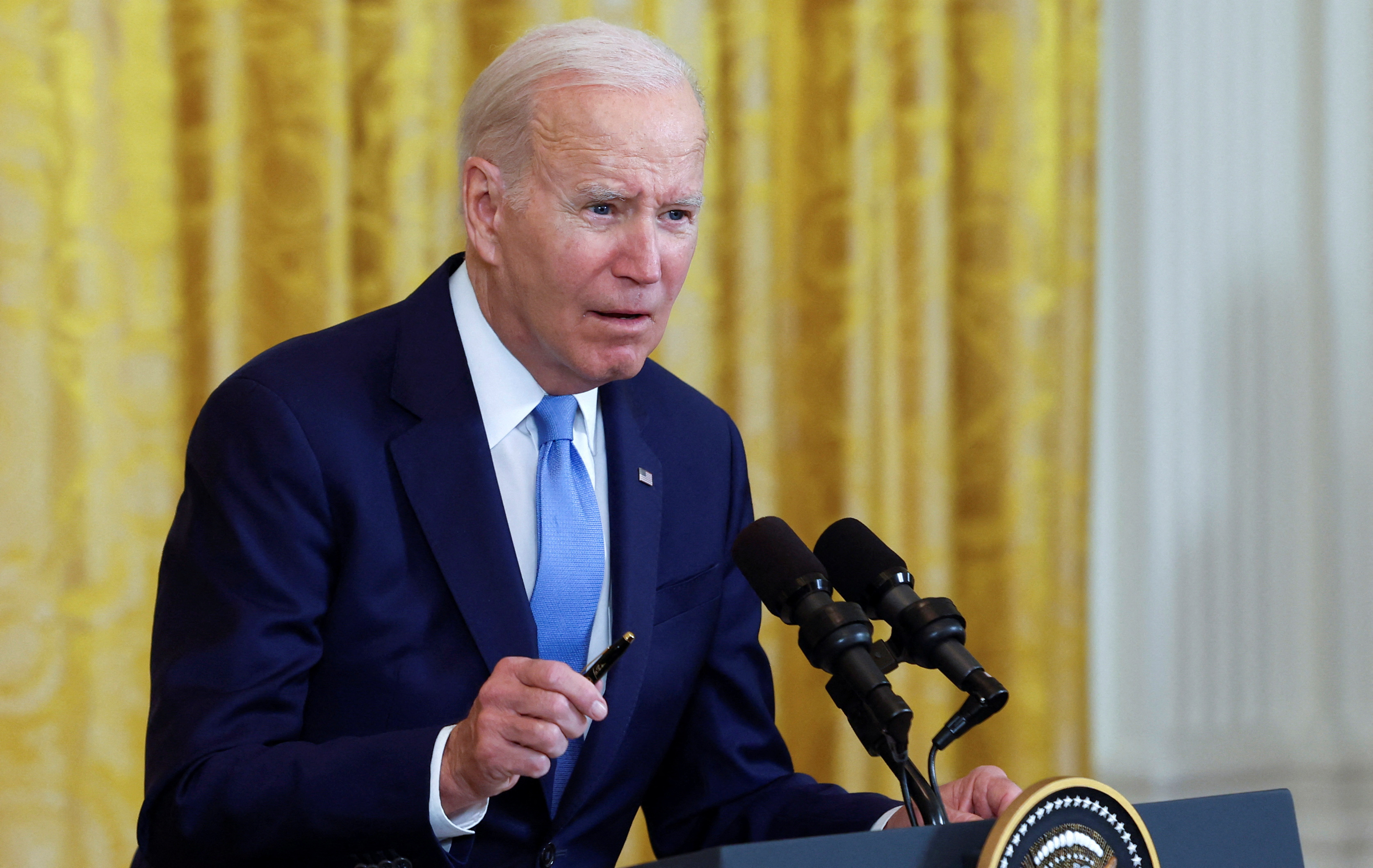 U.S. President Biden and British Prime Minister Sunak hold joint news conference at the White House in Washington