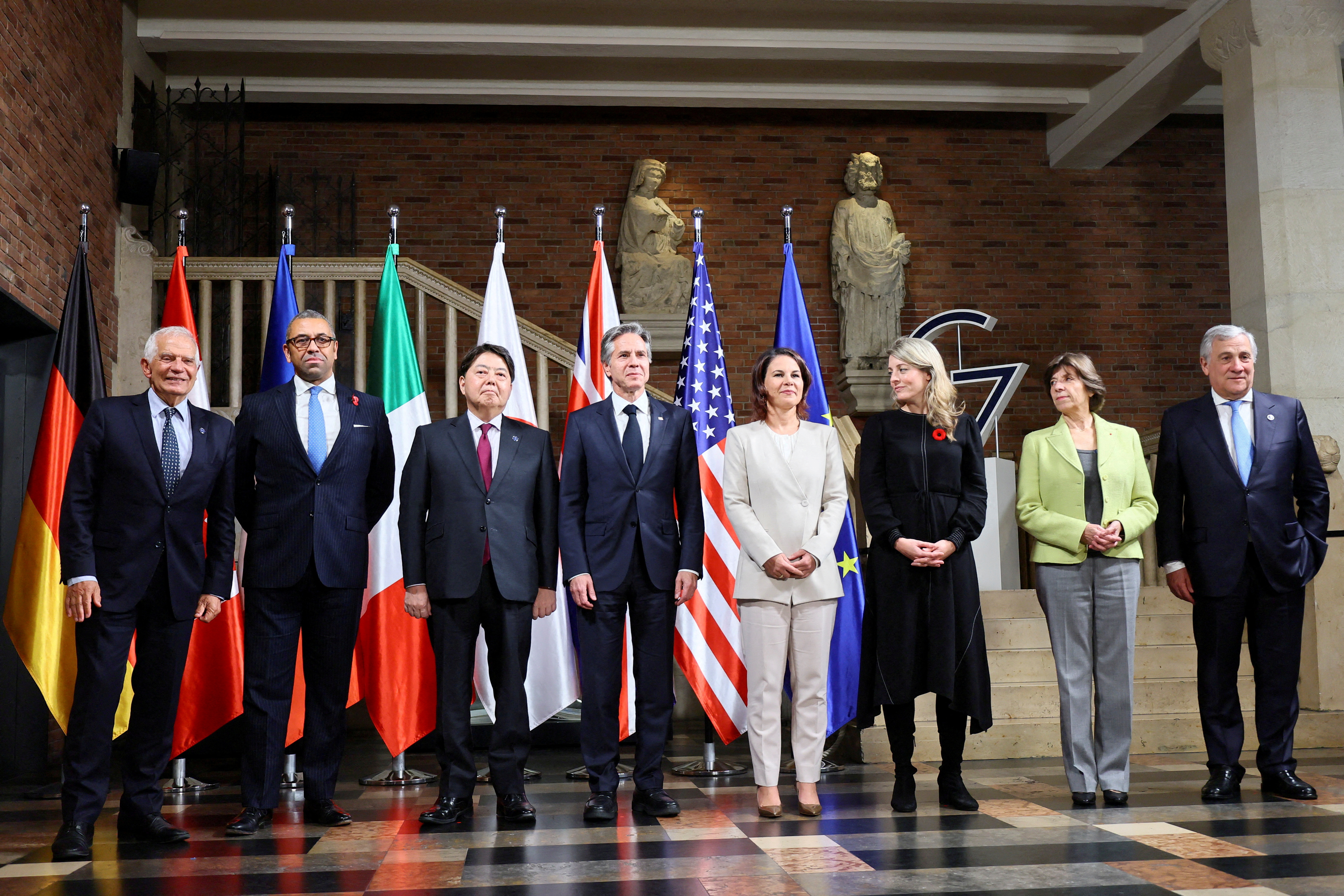 G-7 foreign ministers meeting in Germany