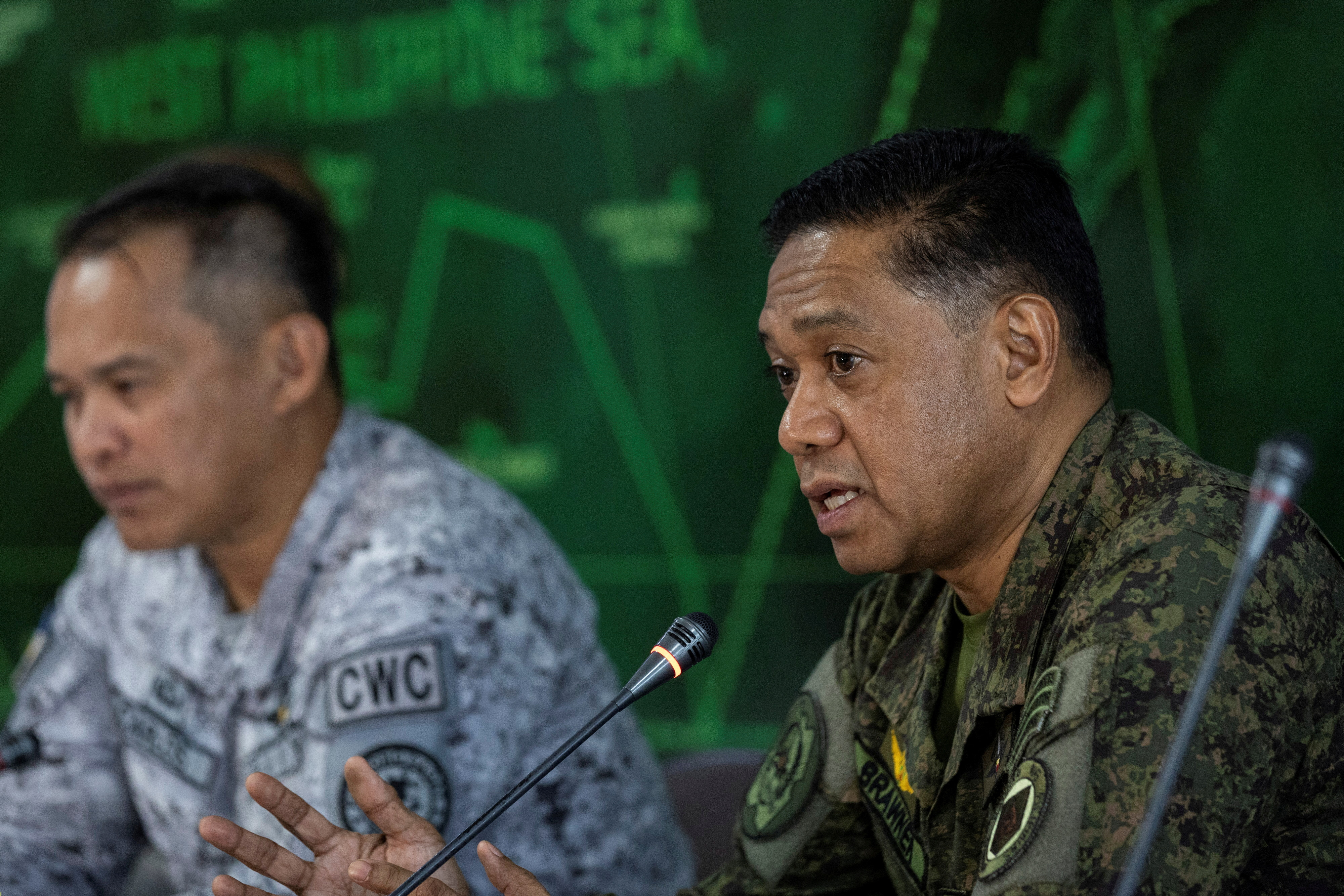 Philippine military says second joint patrol with US underway in South China  Sea