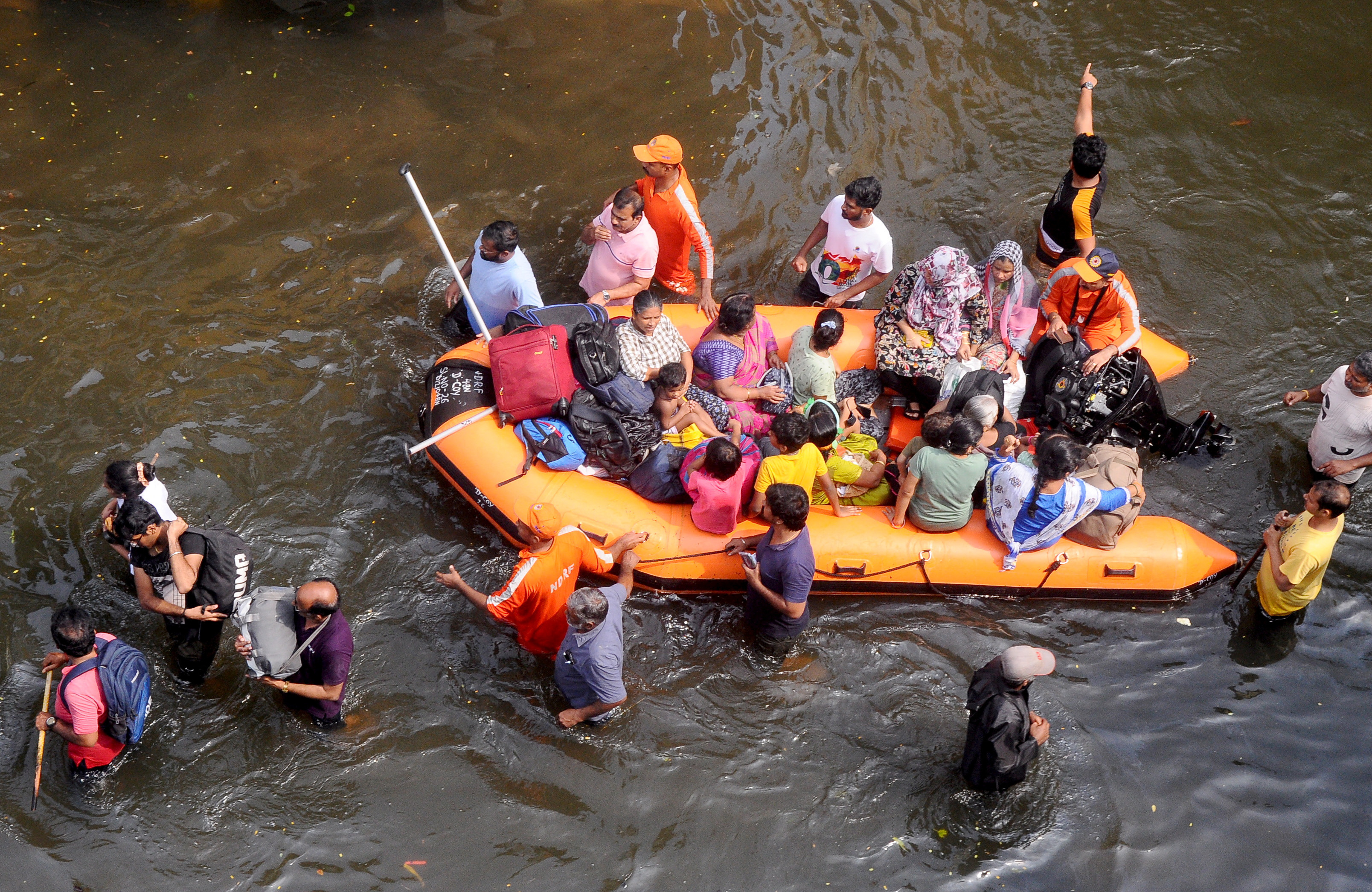 Aftermath of Cyclone Michaung, in Chennai