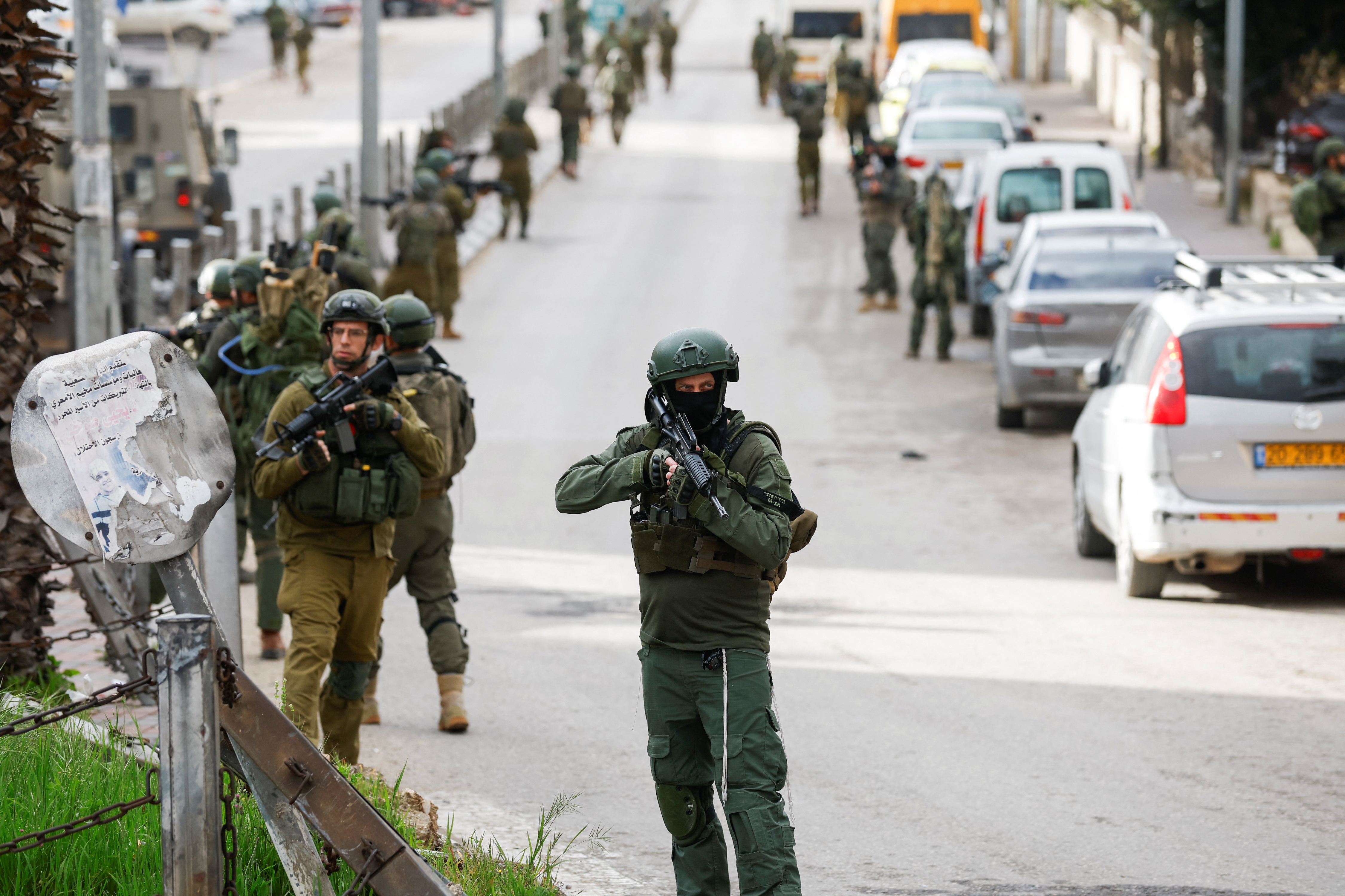 Israeli raid in Ramallah