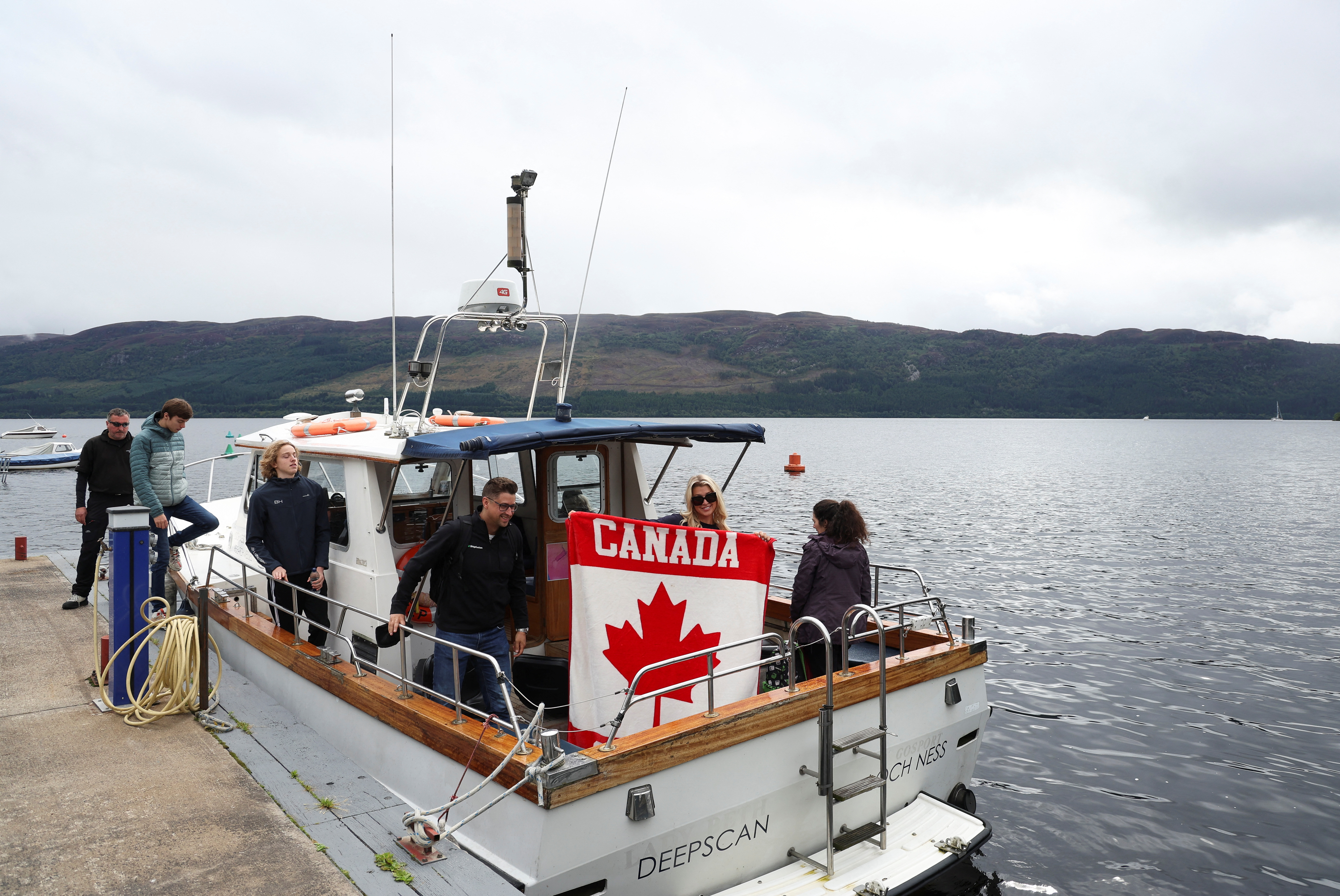 Hundreds join largest Loch Ness monster hunt in 50 years in