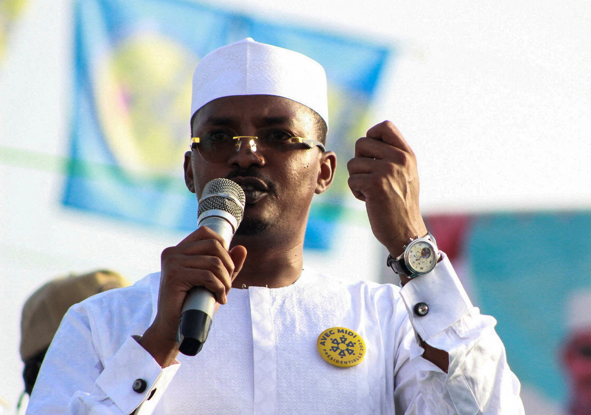 Chad's interim President Deby launches his presidential campaign