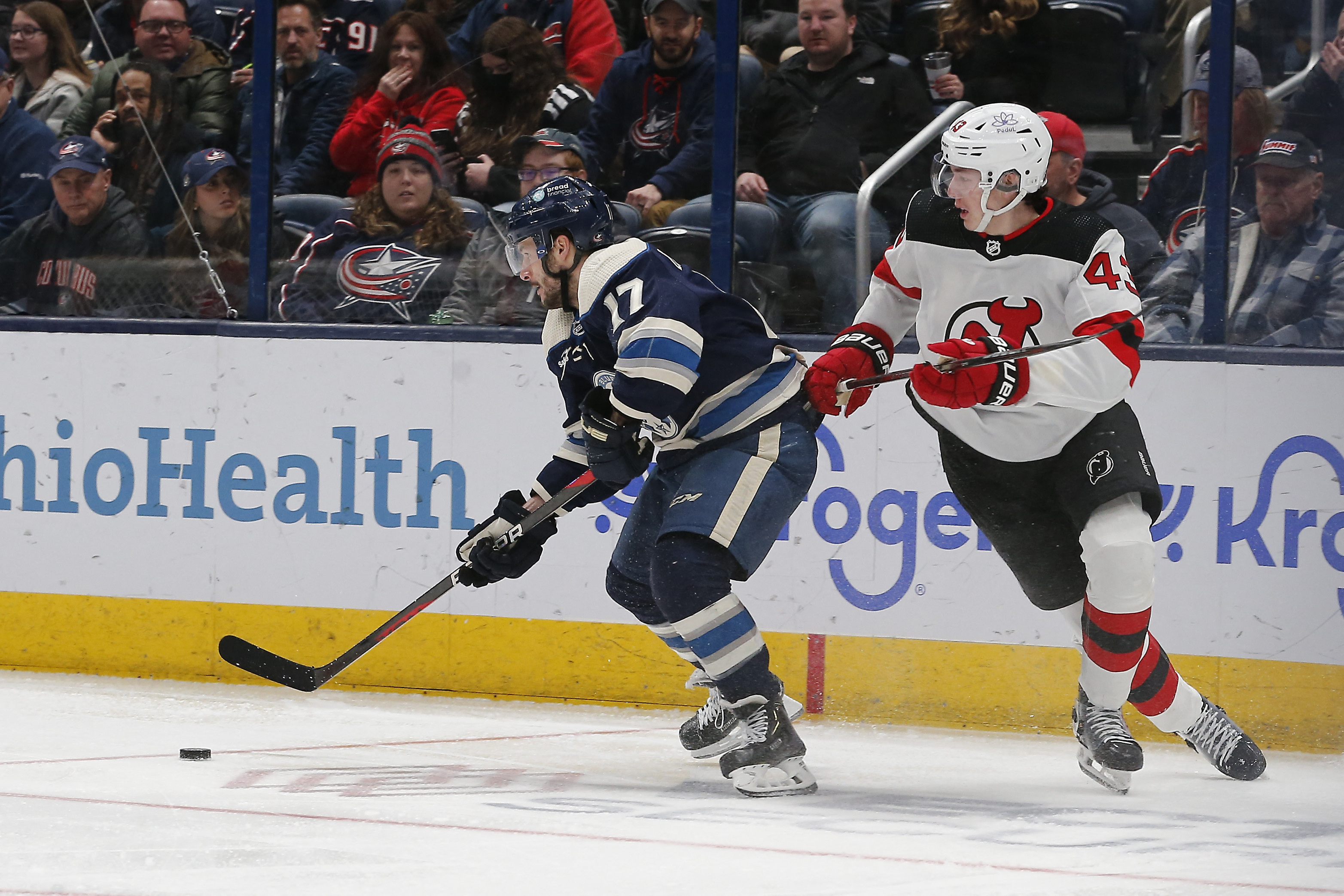 4-goal Second Period Sends Devils Past Blue Jackets | Reuters