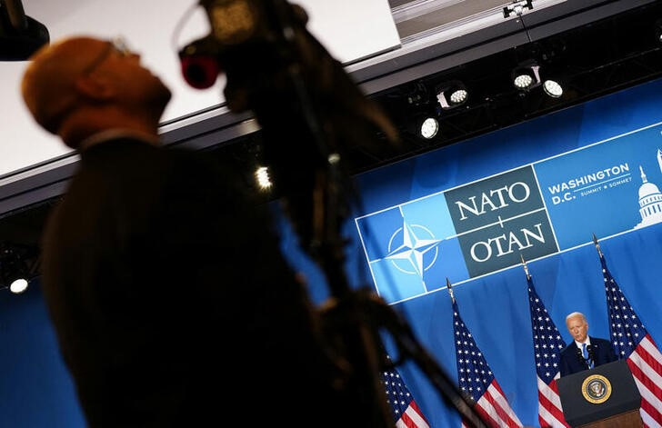 Biden makes a series of verbal gaffes at NATO summit | Reuters