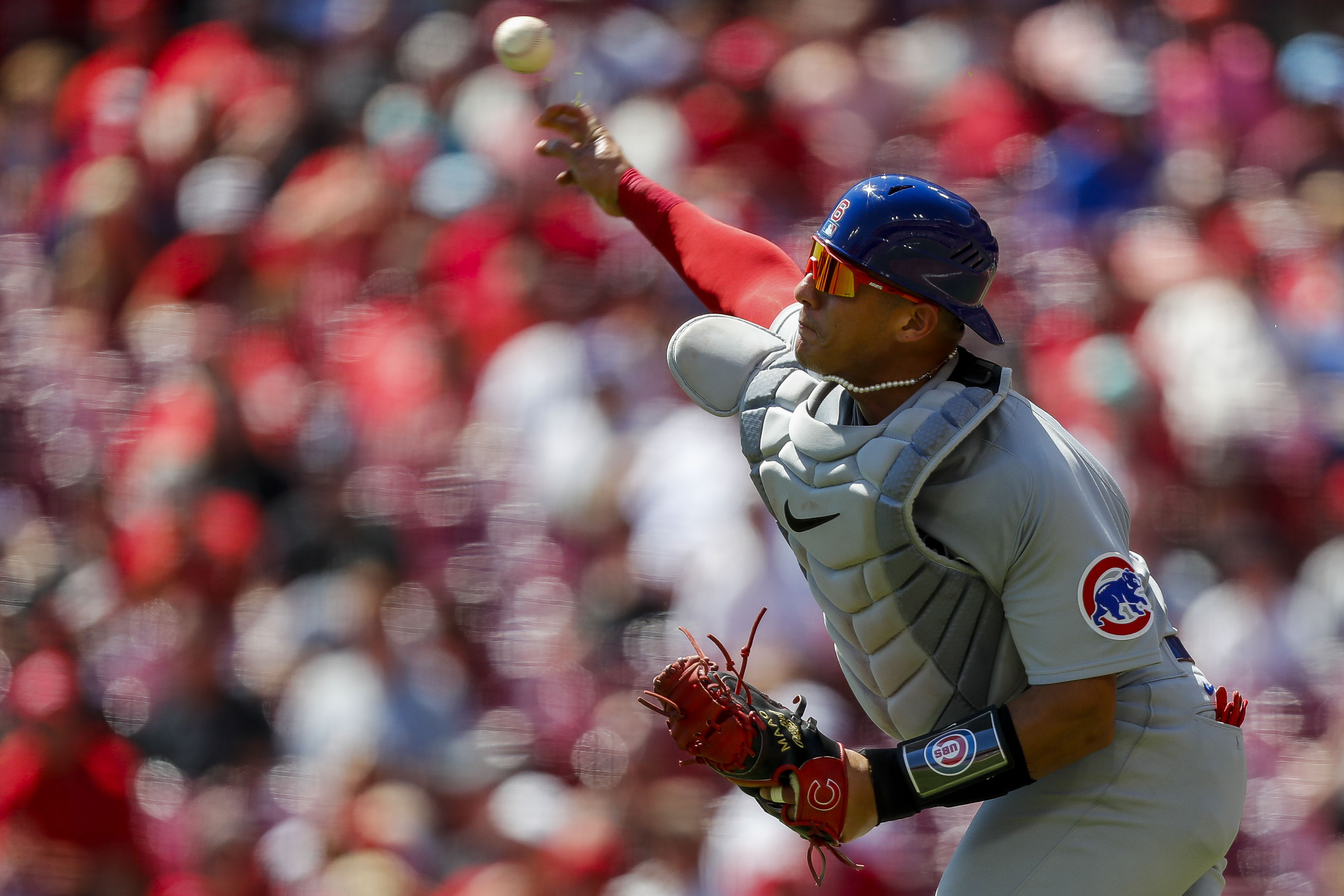 Photos: Cincinnati Reds Split Doubleheader Against Chicago Cubs, Cincinnati