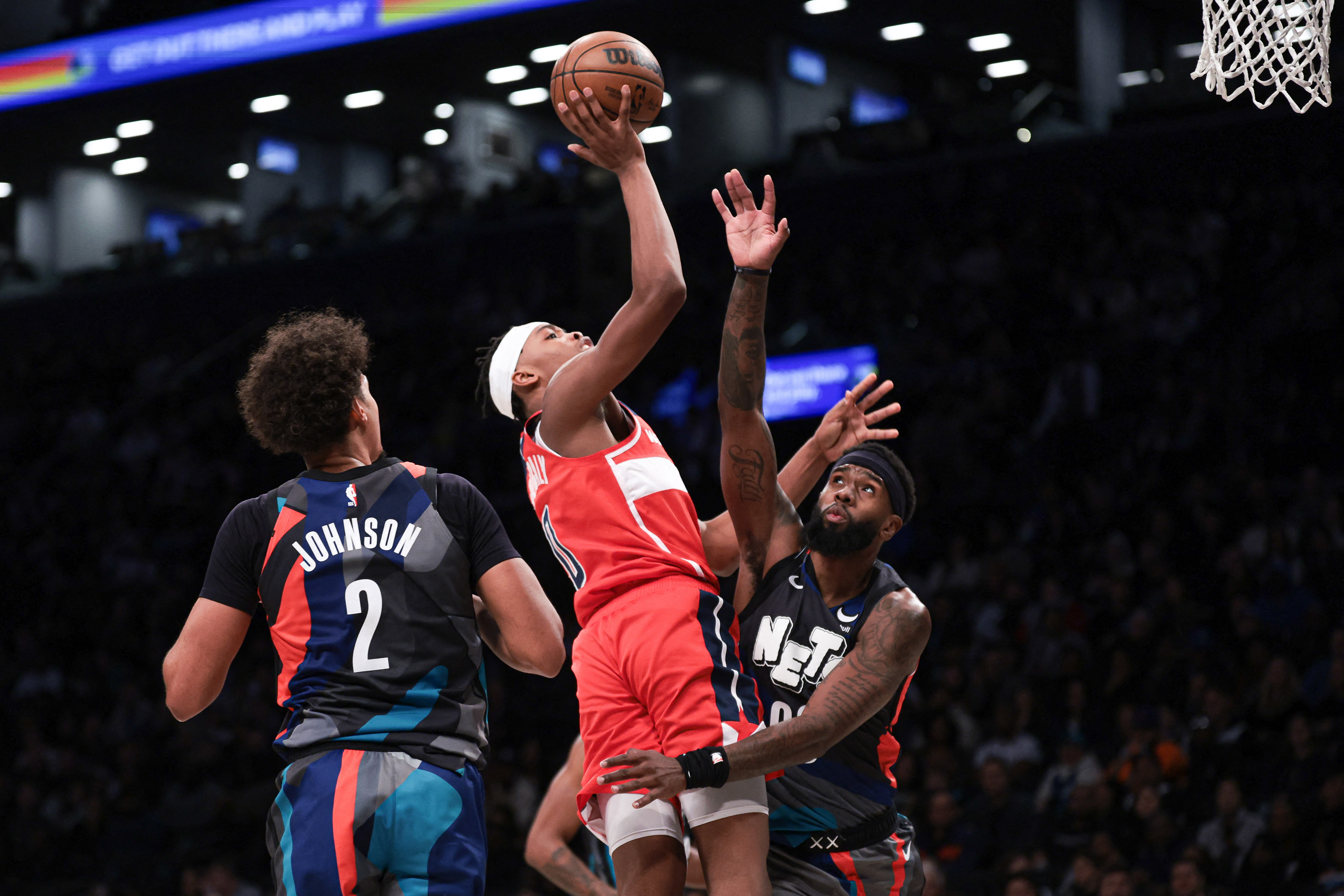 Nets survive late-game scare in wi over Washington Wizards