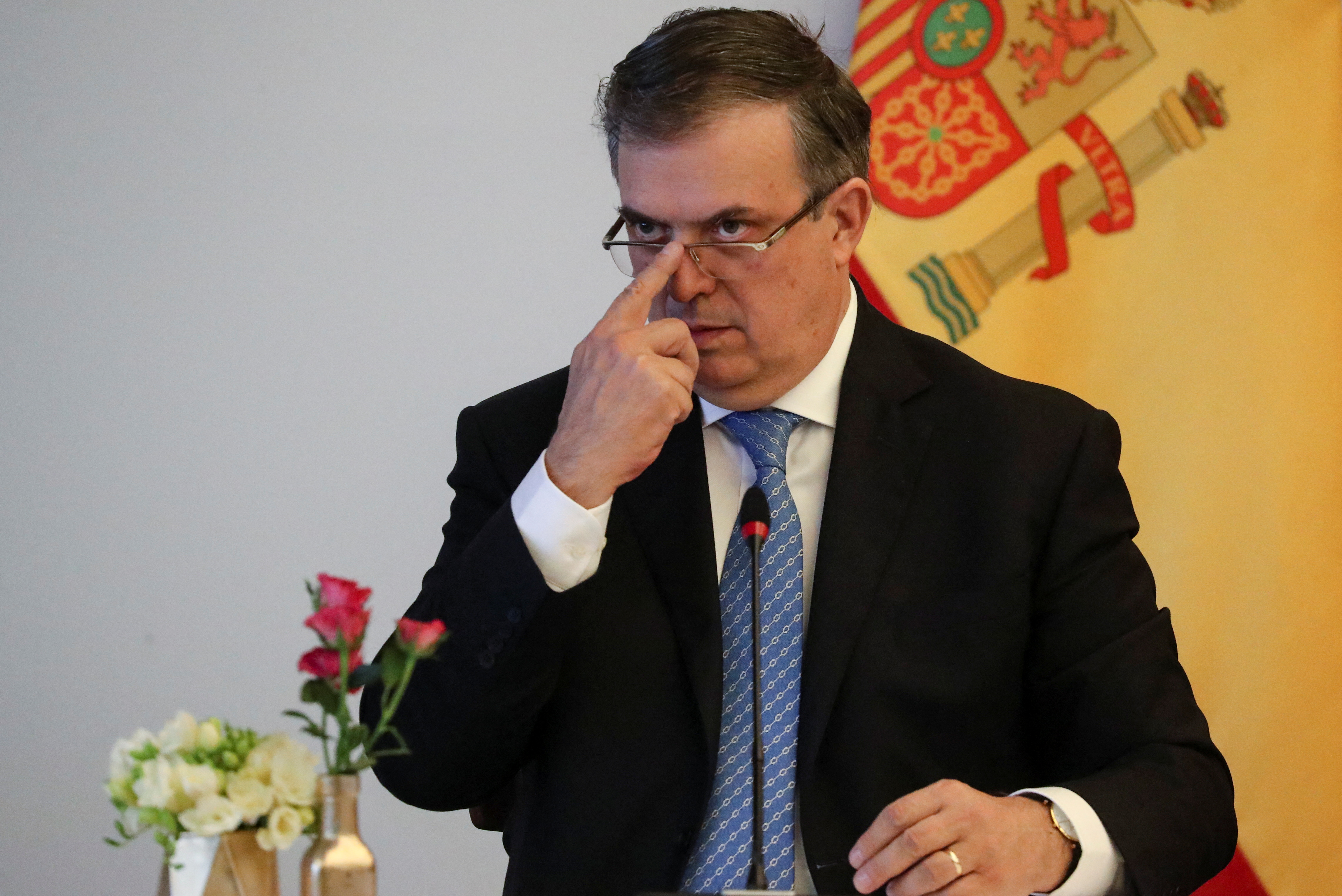 Spain's Foreign Minister Jose Manuel Albares visits Mexico