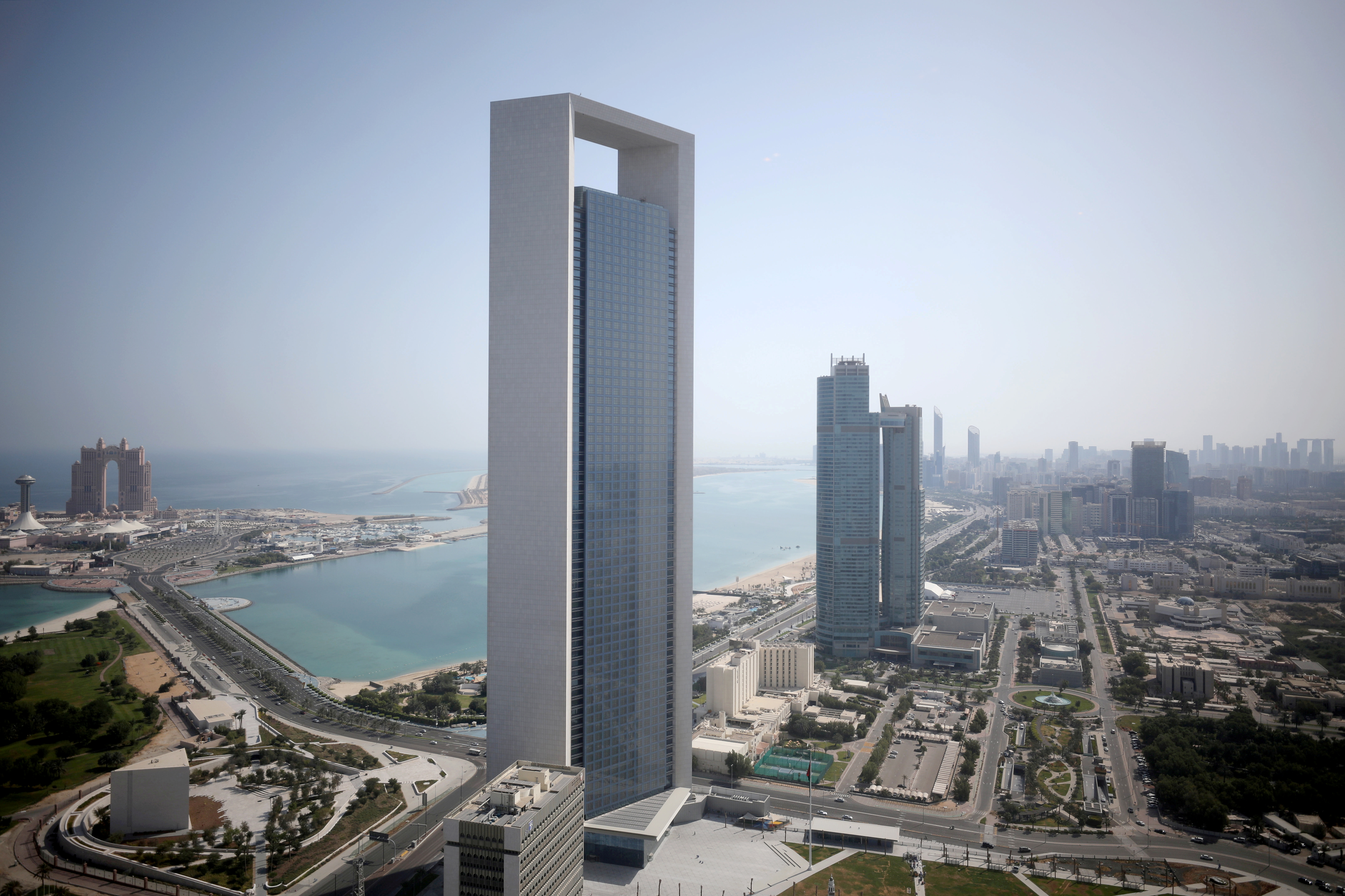 A general view of ADNOC headquarters in Abu Dhabi