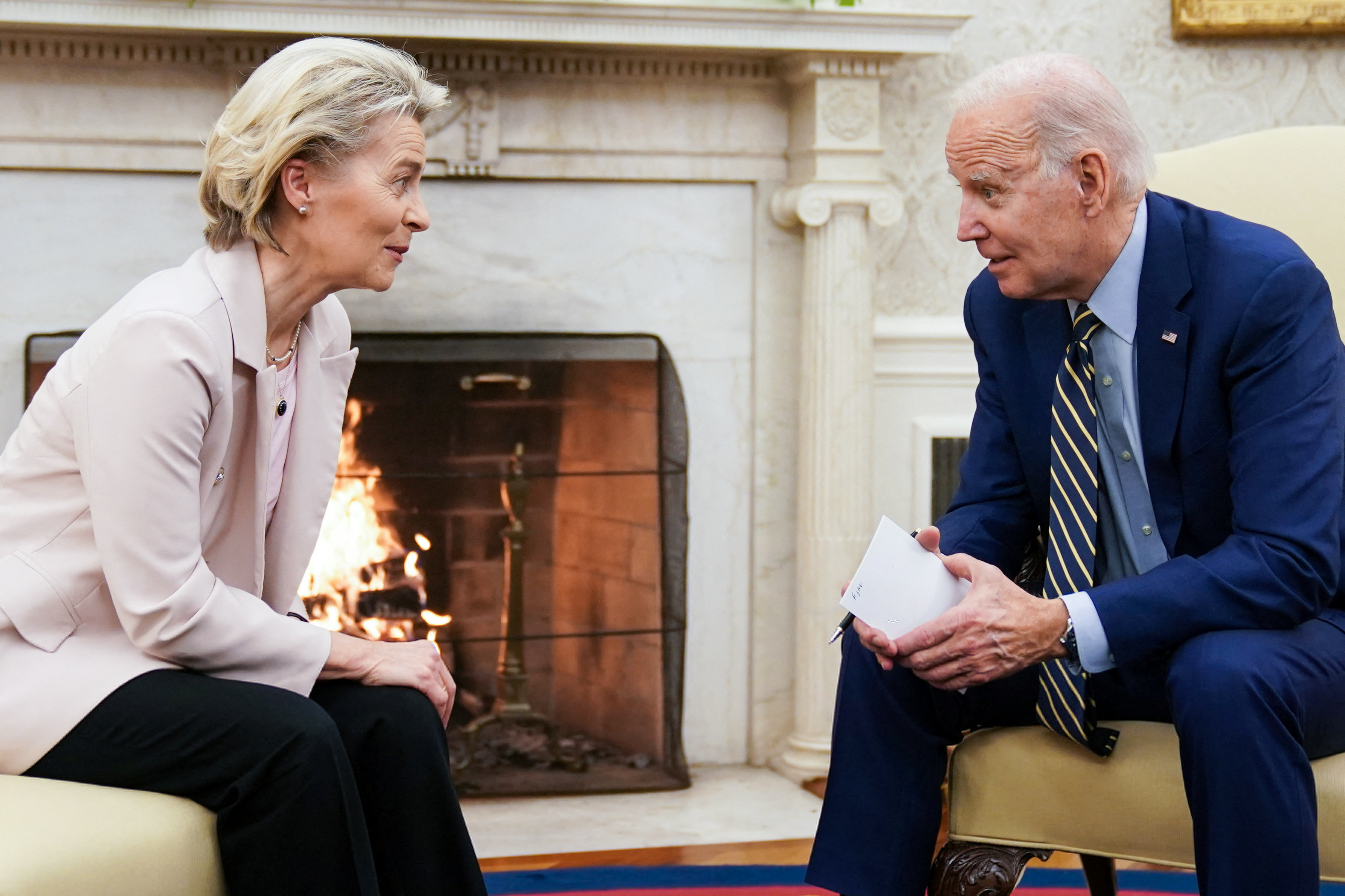 EU's von der Leyen says she and Biden agreed to dialogue on clean tech | Reuters