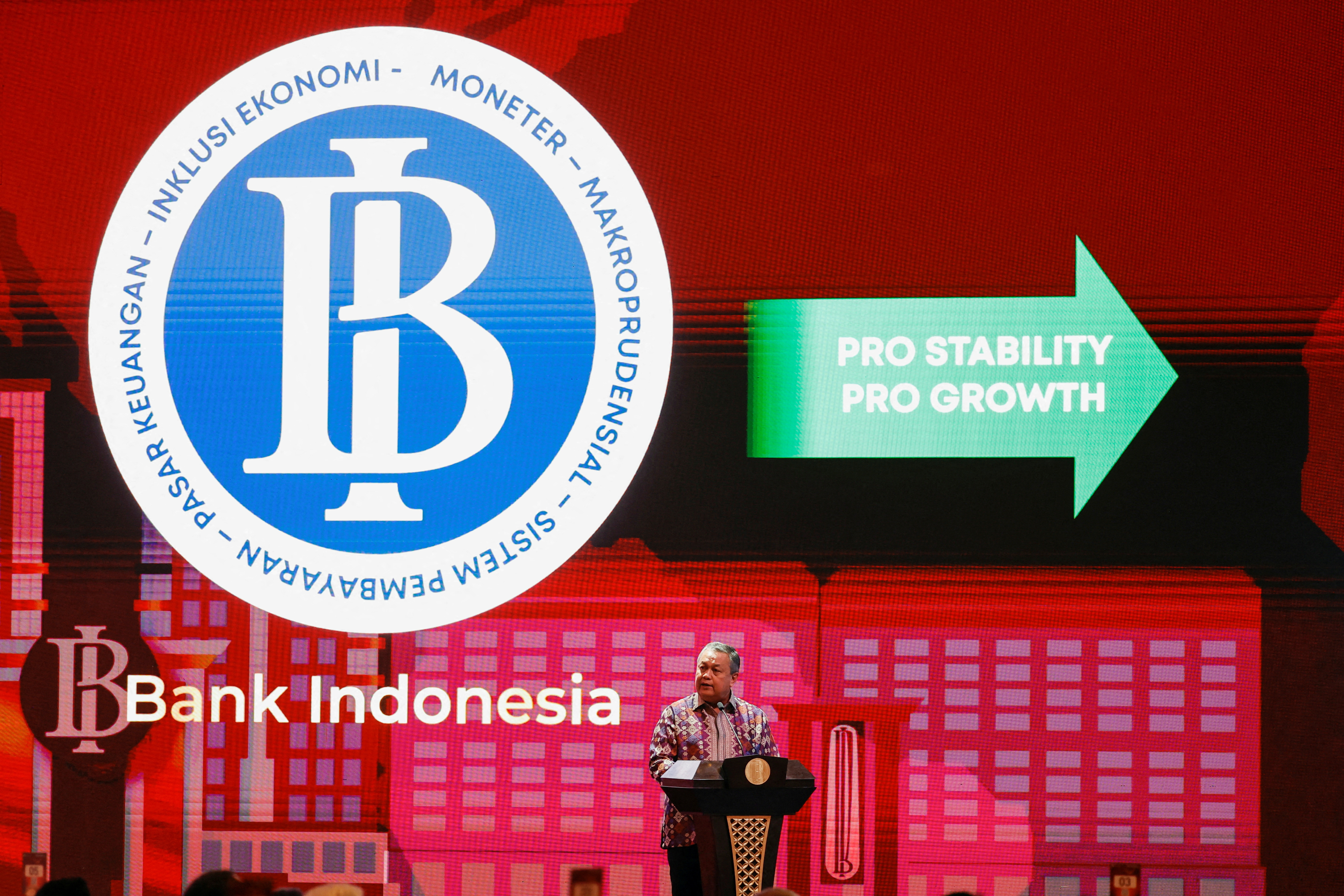 インドネシア中銀、予想通り金利を6％に据え置き