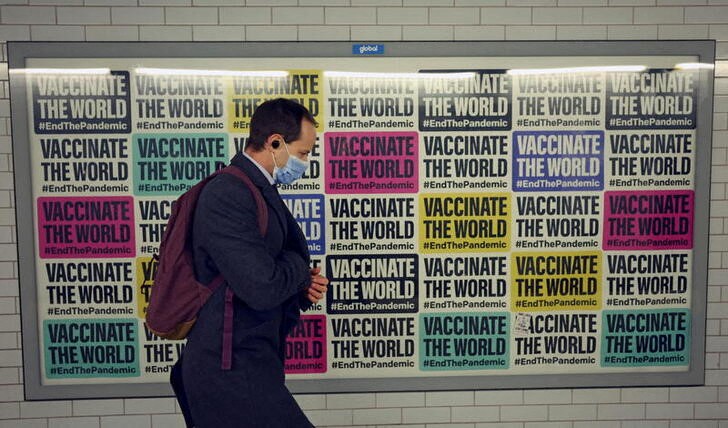 Coronavirus posters in London