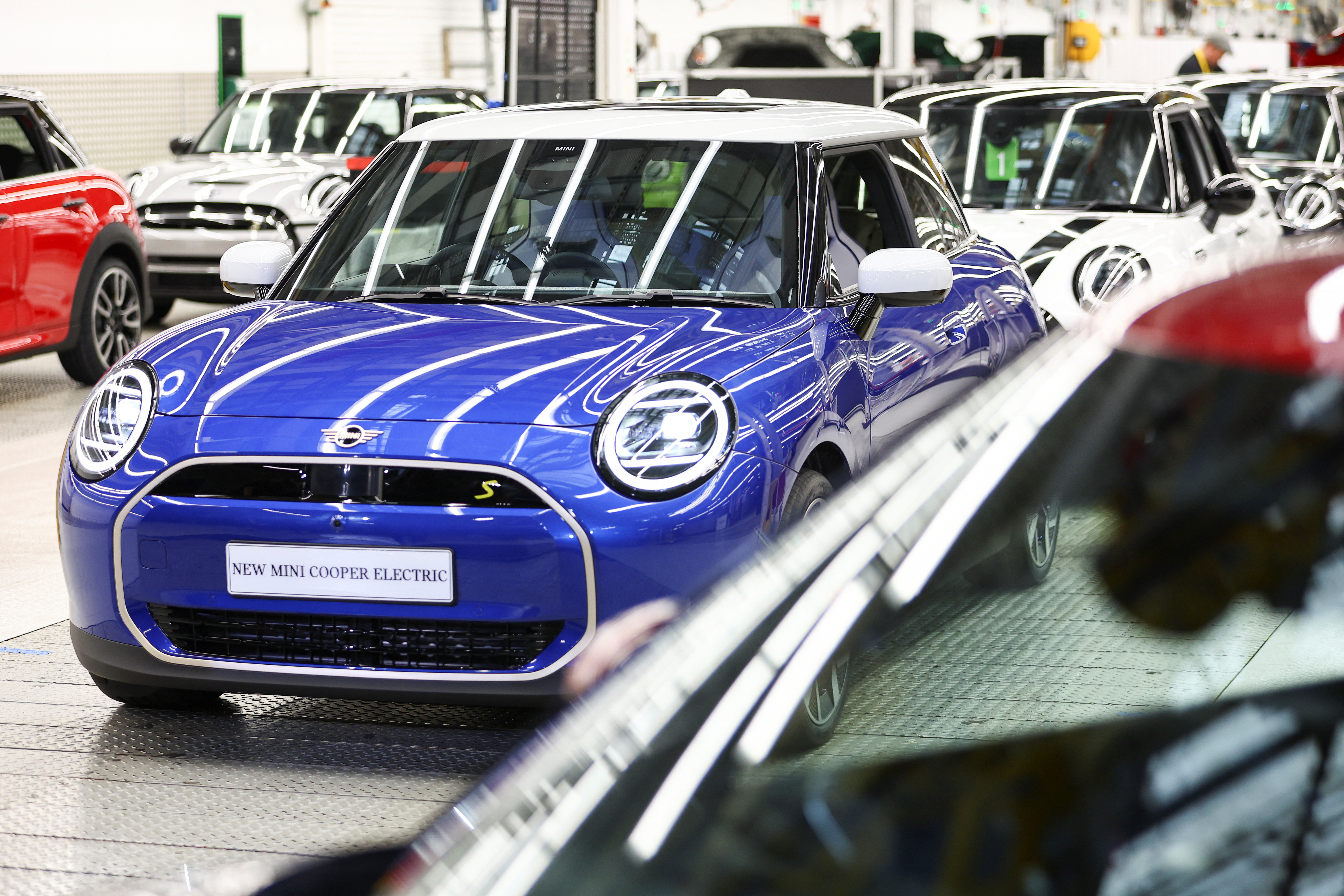 BMW Group press conference on investment for the MINI production in the UK