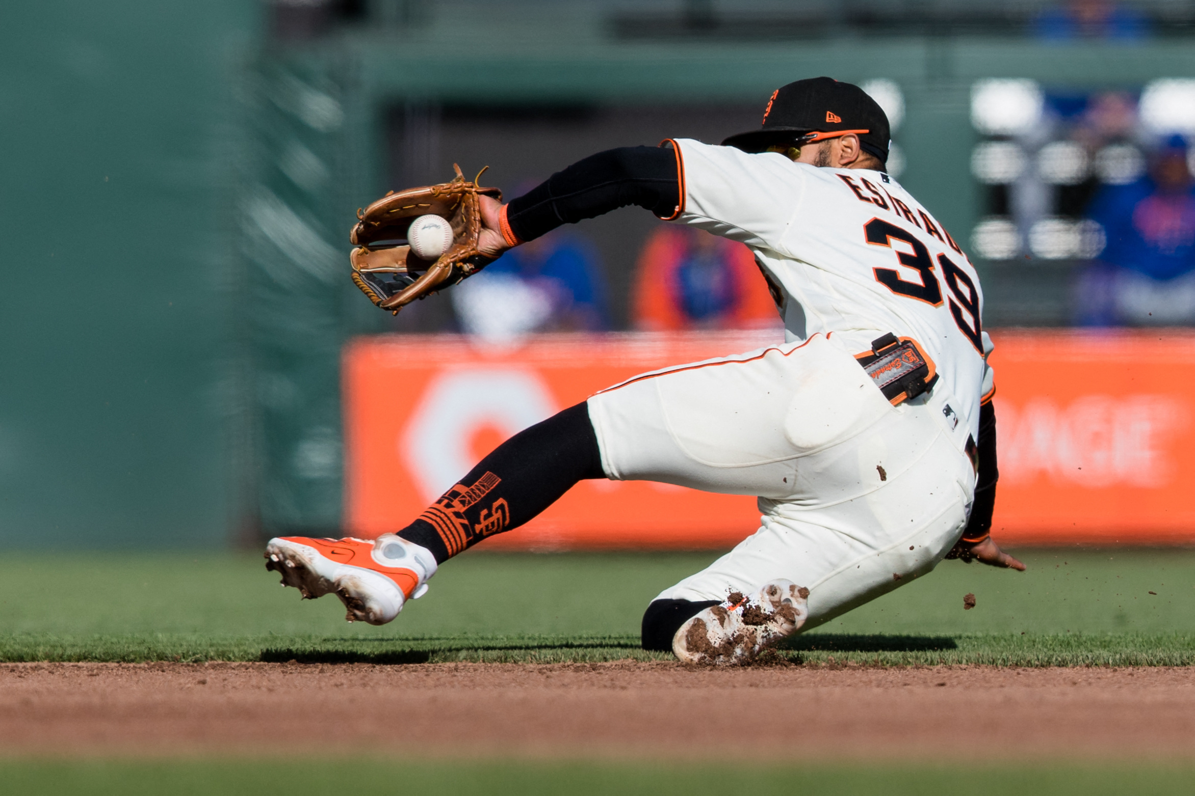 San Francisco Giants Outfielder Joc Pederson (23) during an MLB game  between New York Mets and San Francisco Giants at the Oracle Park in San  Francisc Stock Photo - Alamy