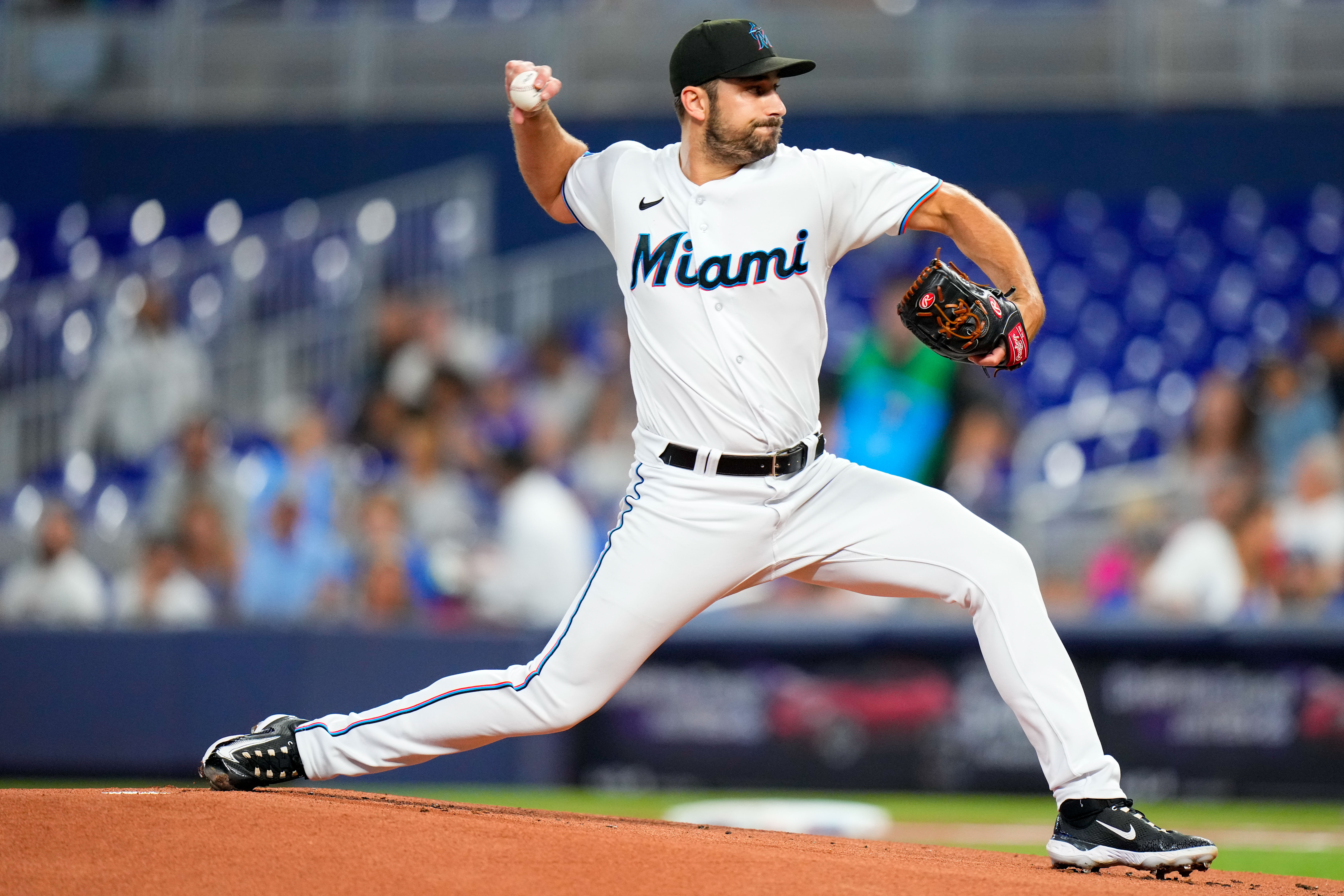 Miami's nine-run fifth inning powers Marlins past Dodgers