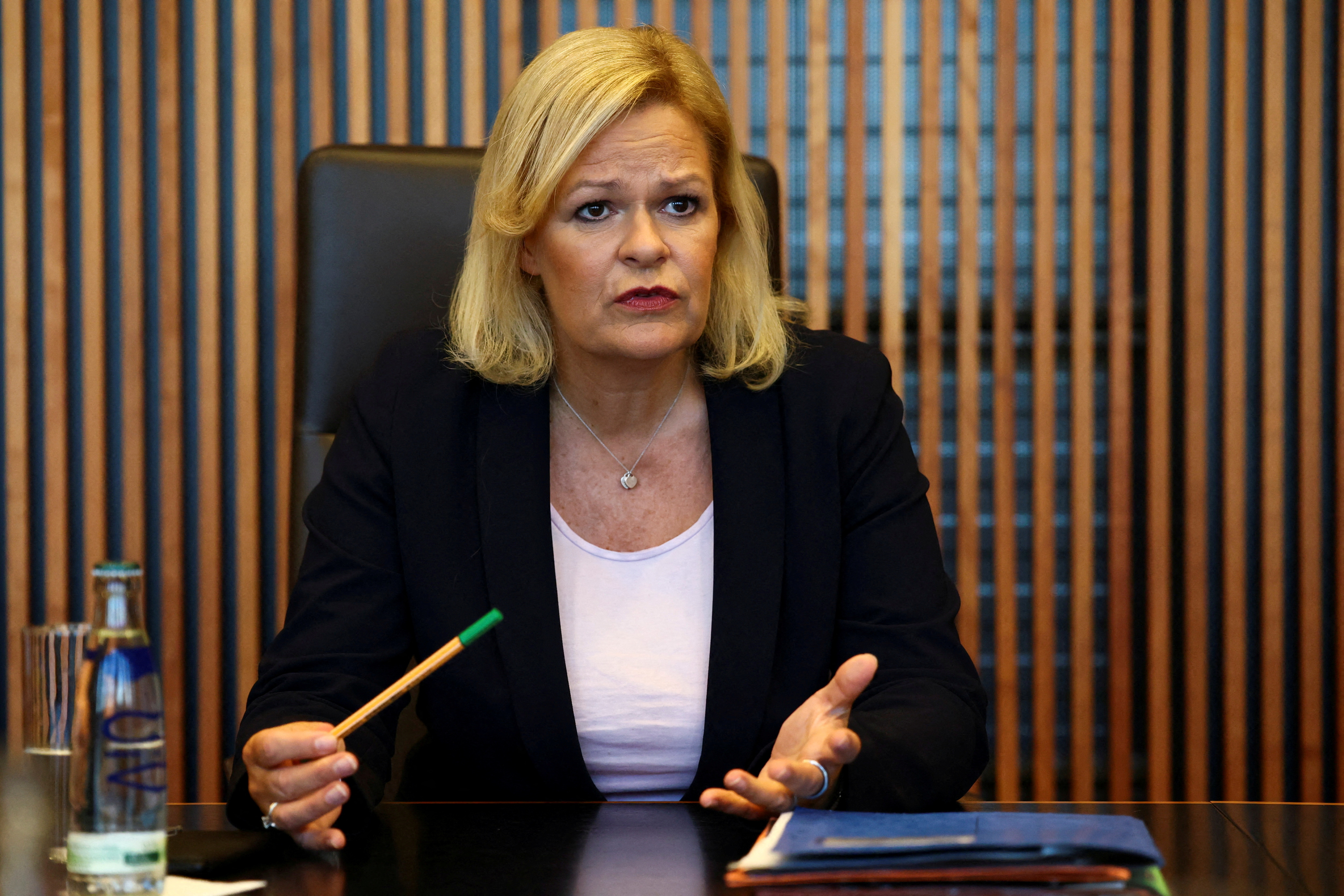 German interior minister reconsidering Qatar World Cup visit - dpa - Reuters