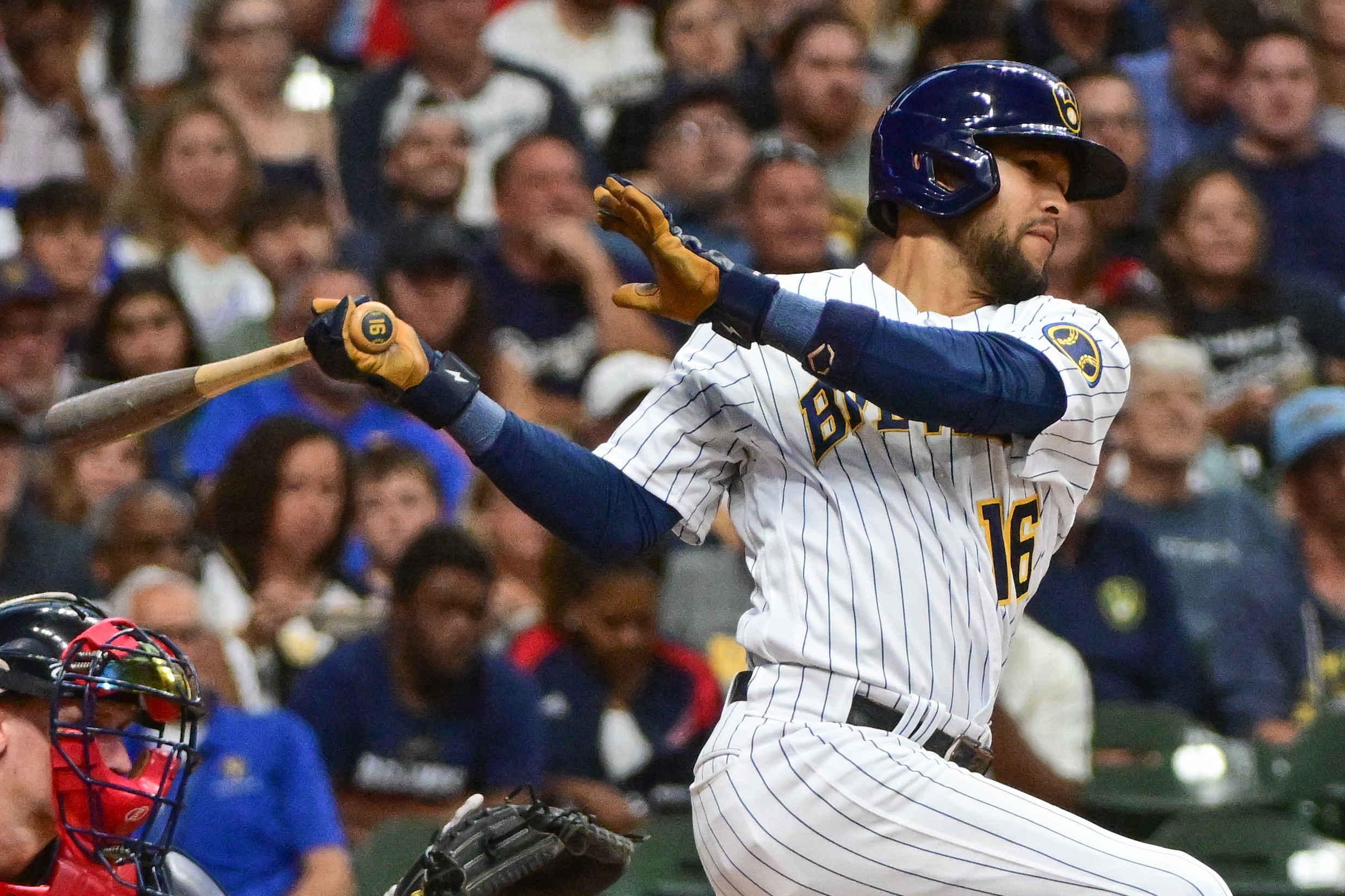 Sal Frelick promotion: Brewers' former first-round pick has huge game in  comeback win vs. Braves in MLB debut 