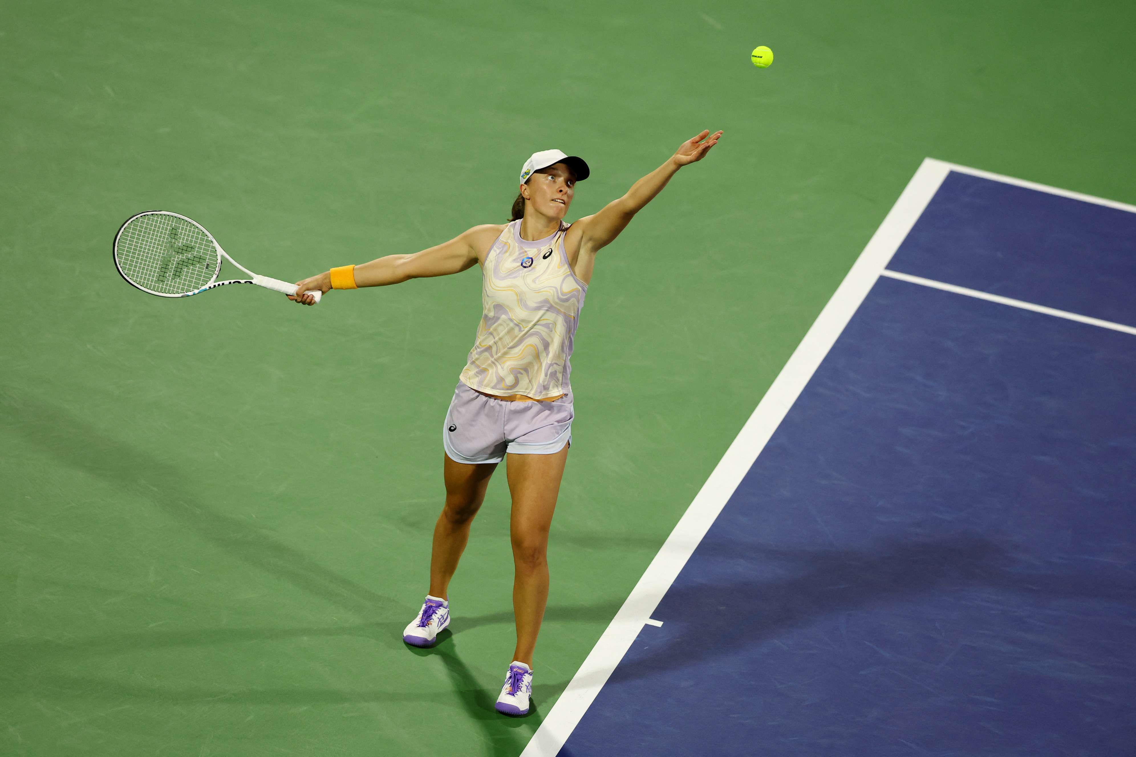 No. 1 Swiatek upset by Krejcikova in Dubai final - NBC Sports