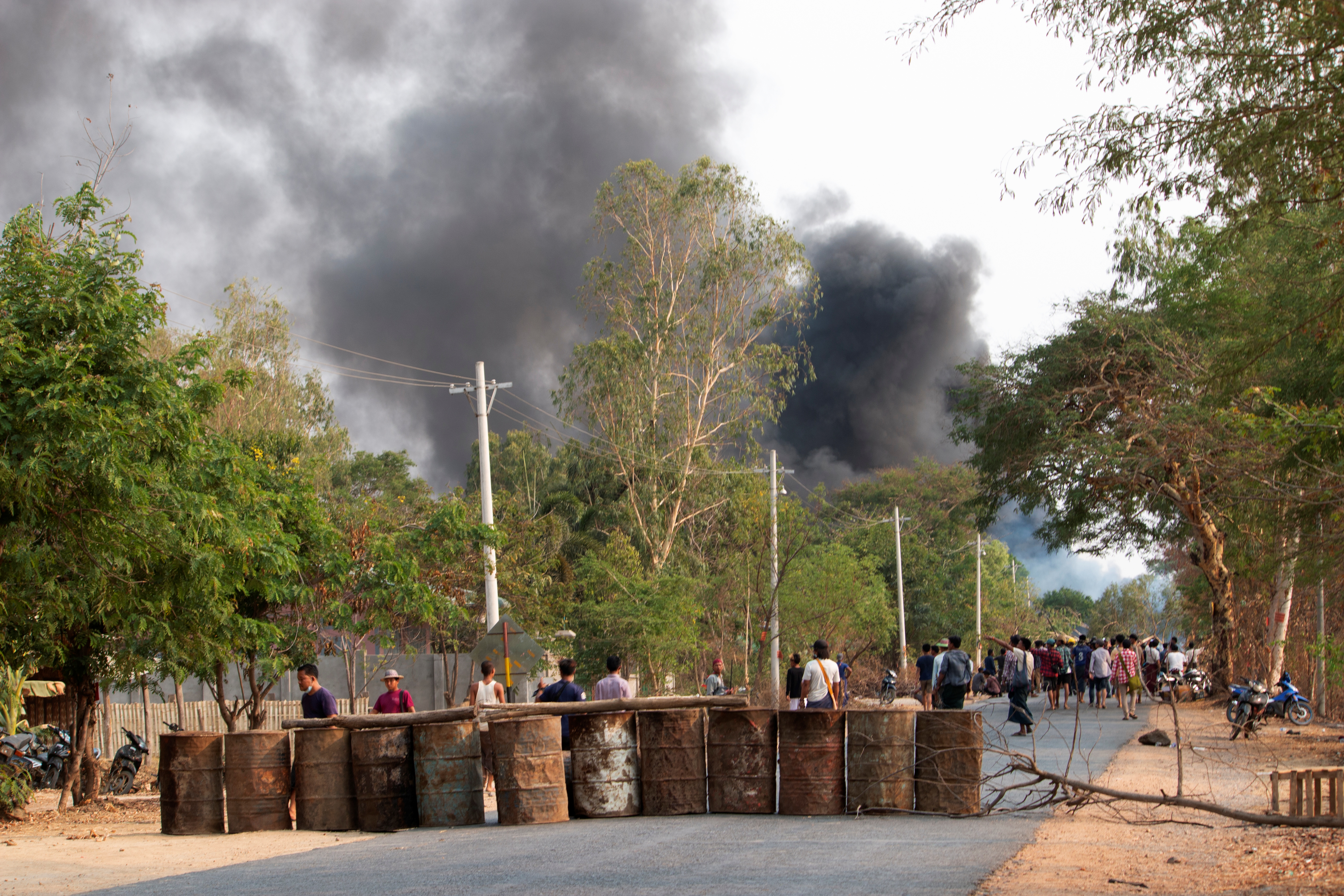 Myanmar Security Forces With Rifle Grenades Kill Over 80 Protesters Monitoring Group Reuters