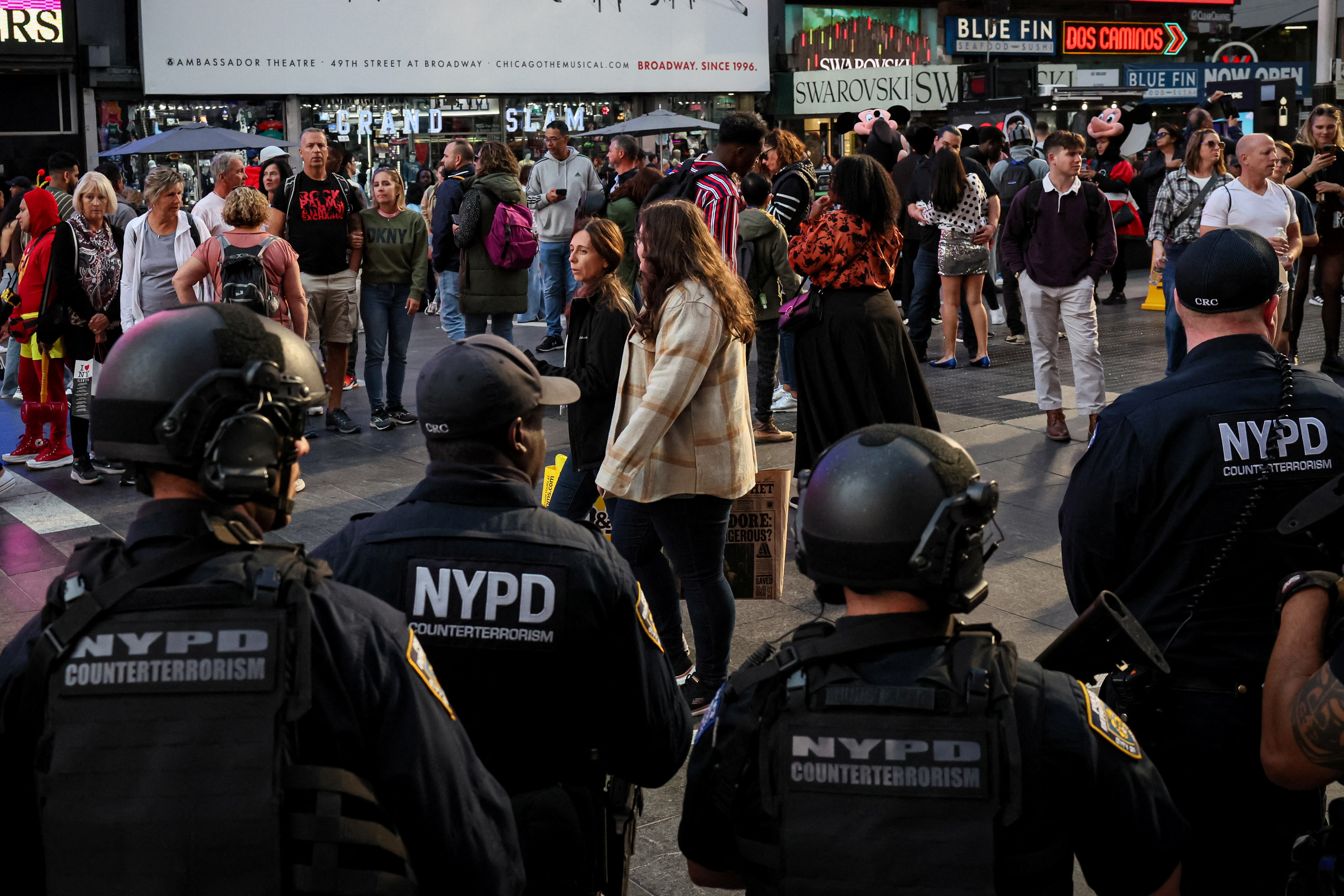 Times Square New Year's Eve Security: NYPD In Full Force For Protests