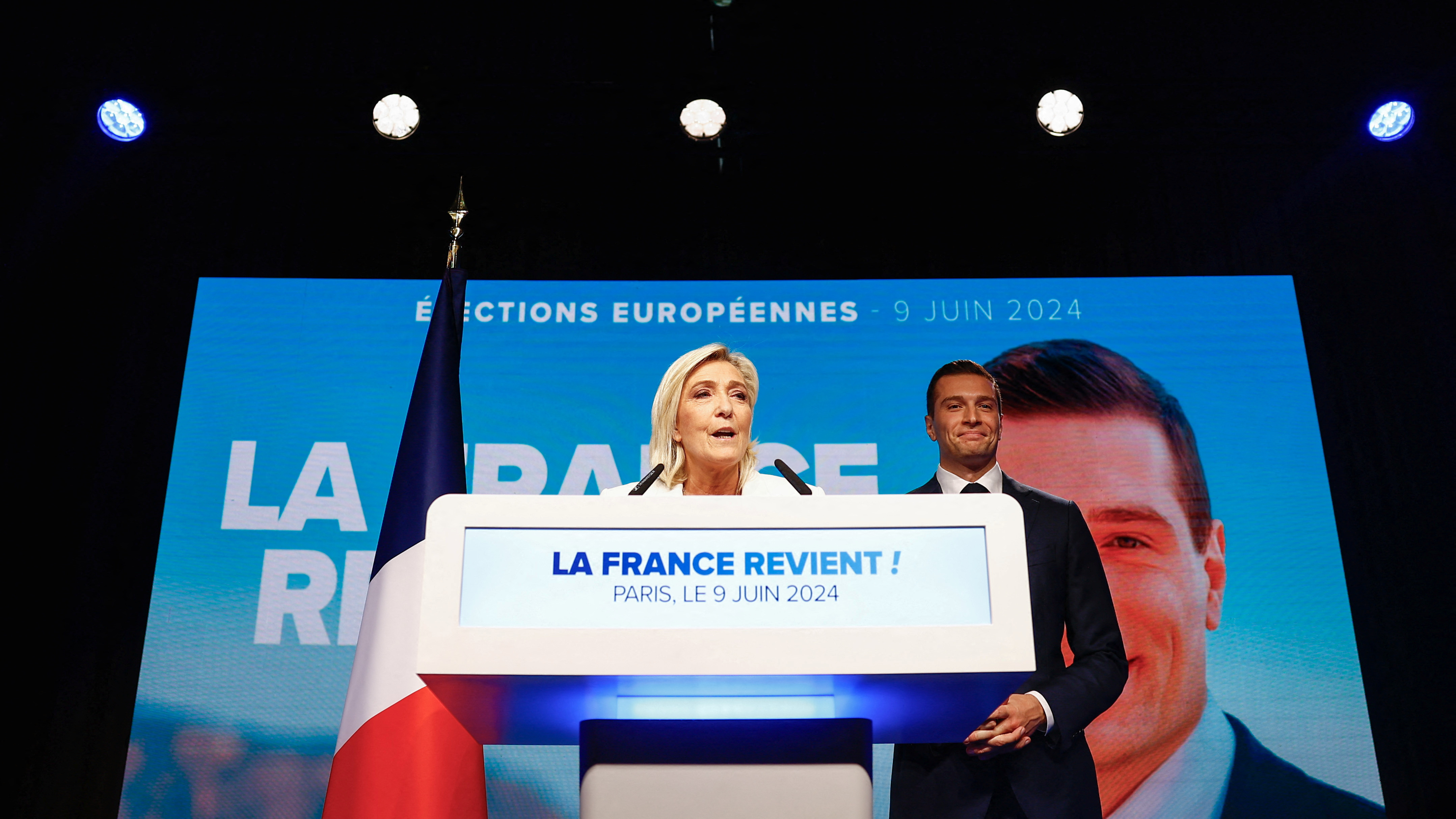 Far-right advances in EU election, France calls snap national vote ...