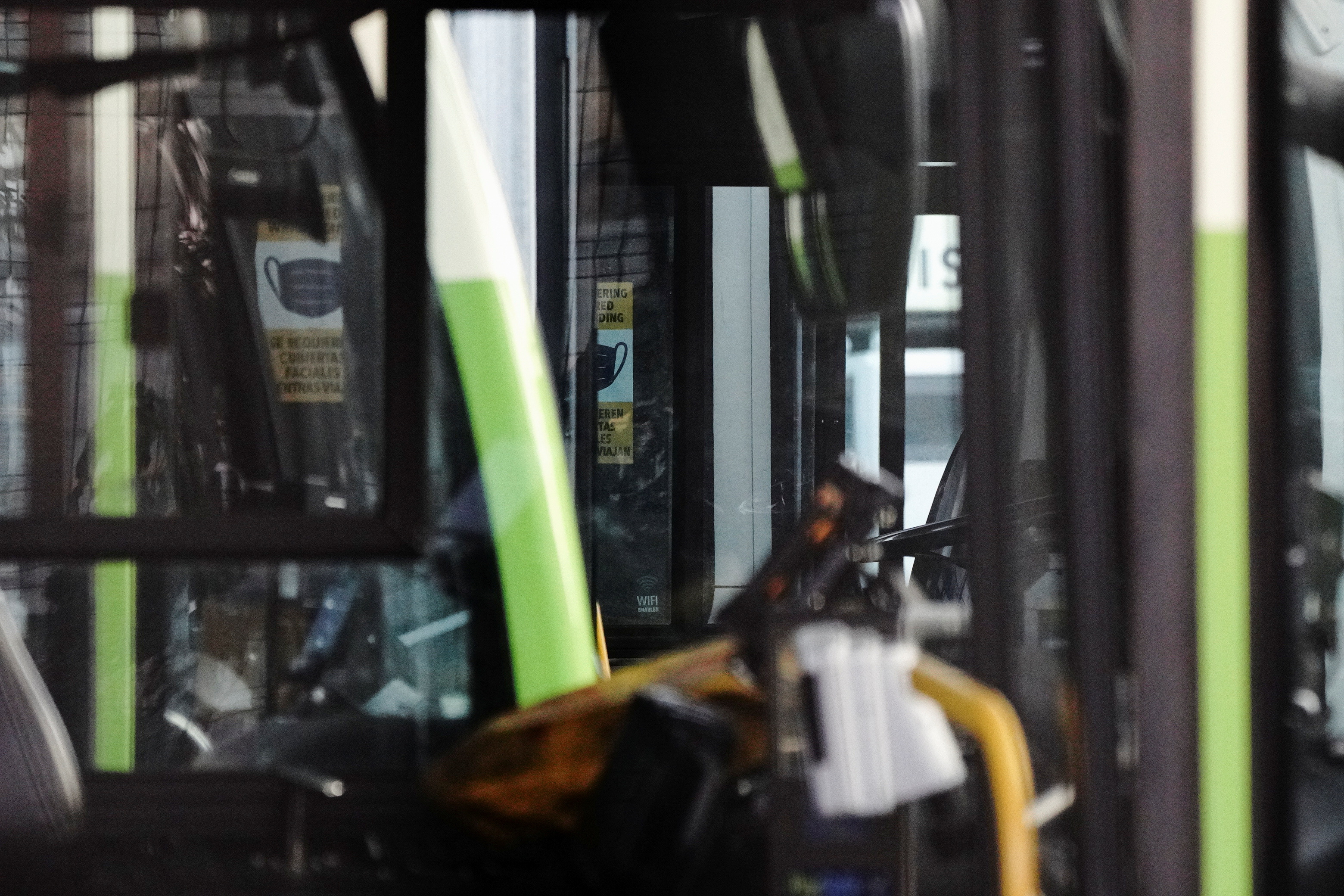 Electric buses at LADOT transit bus maintenance facility