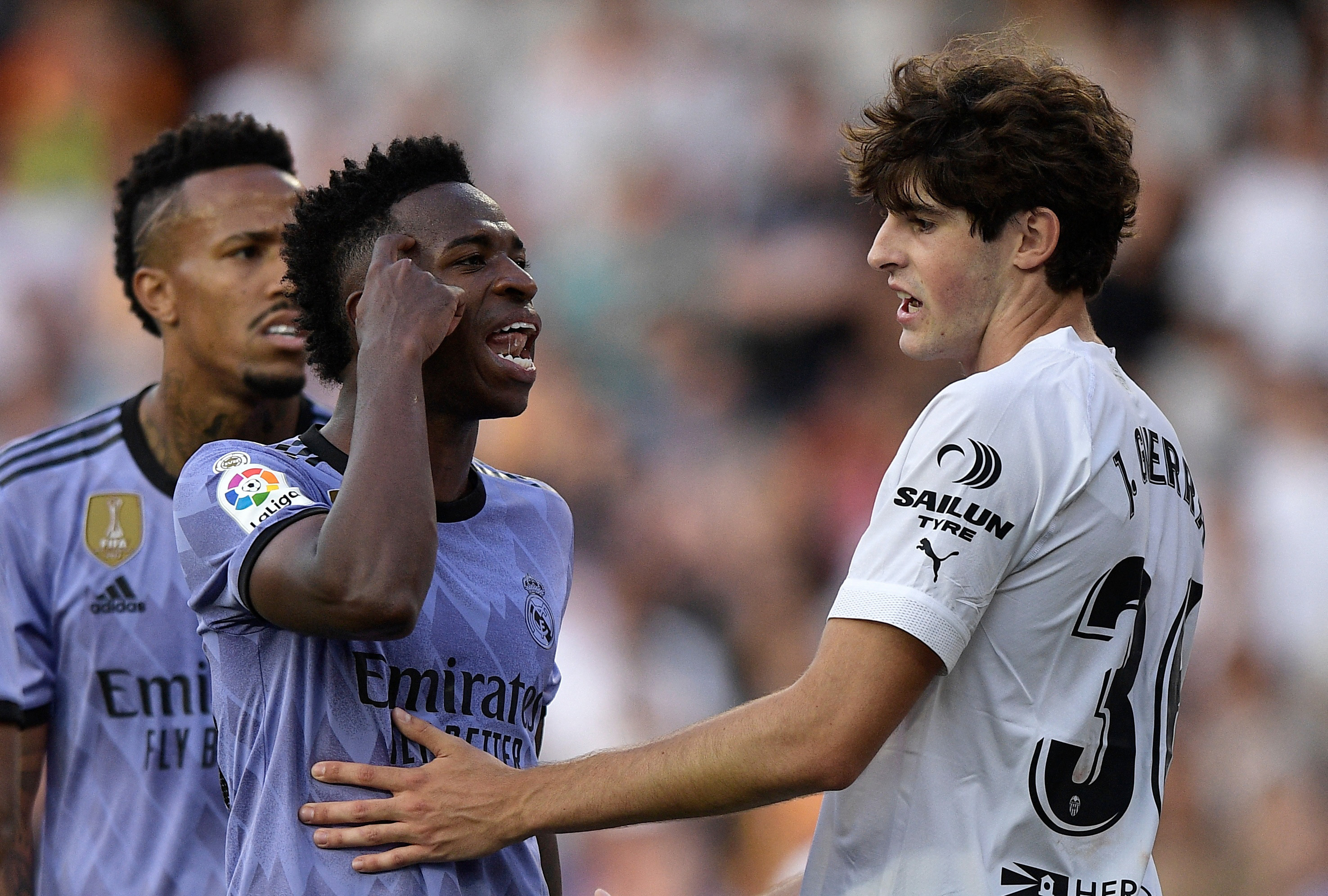 Vinicius Jr Won't Leave Madrid Despite Racial Abuse