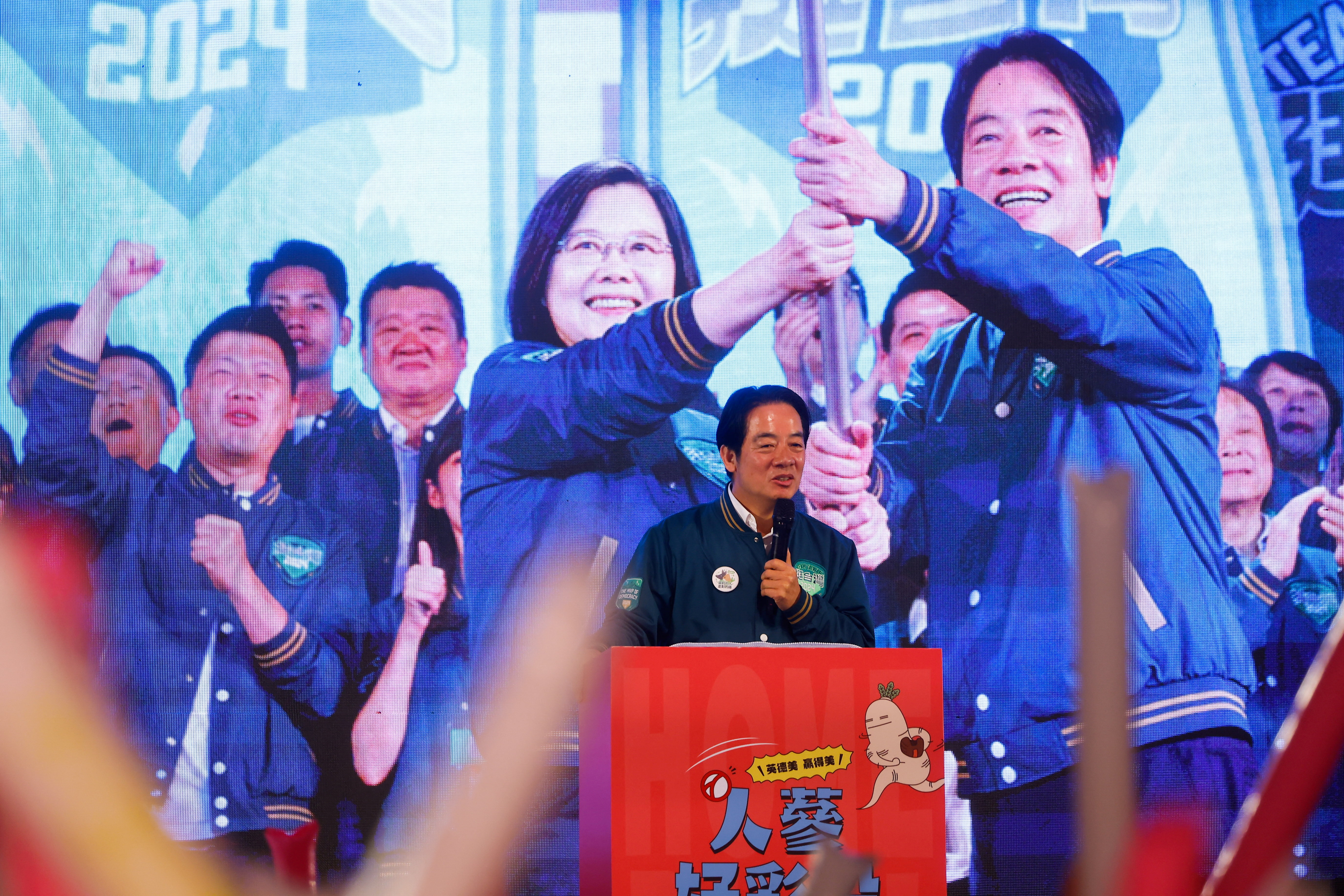 Taiwan's sovereignty belongs to its people, presidential frontrunner says |  Reuters