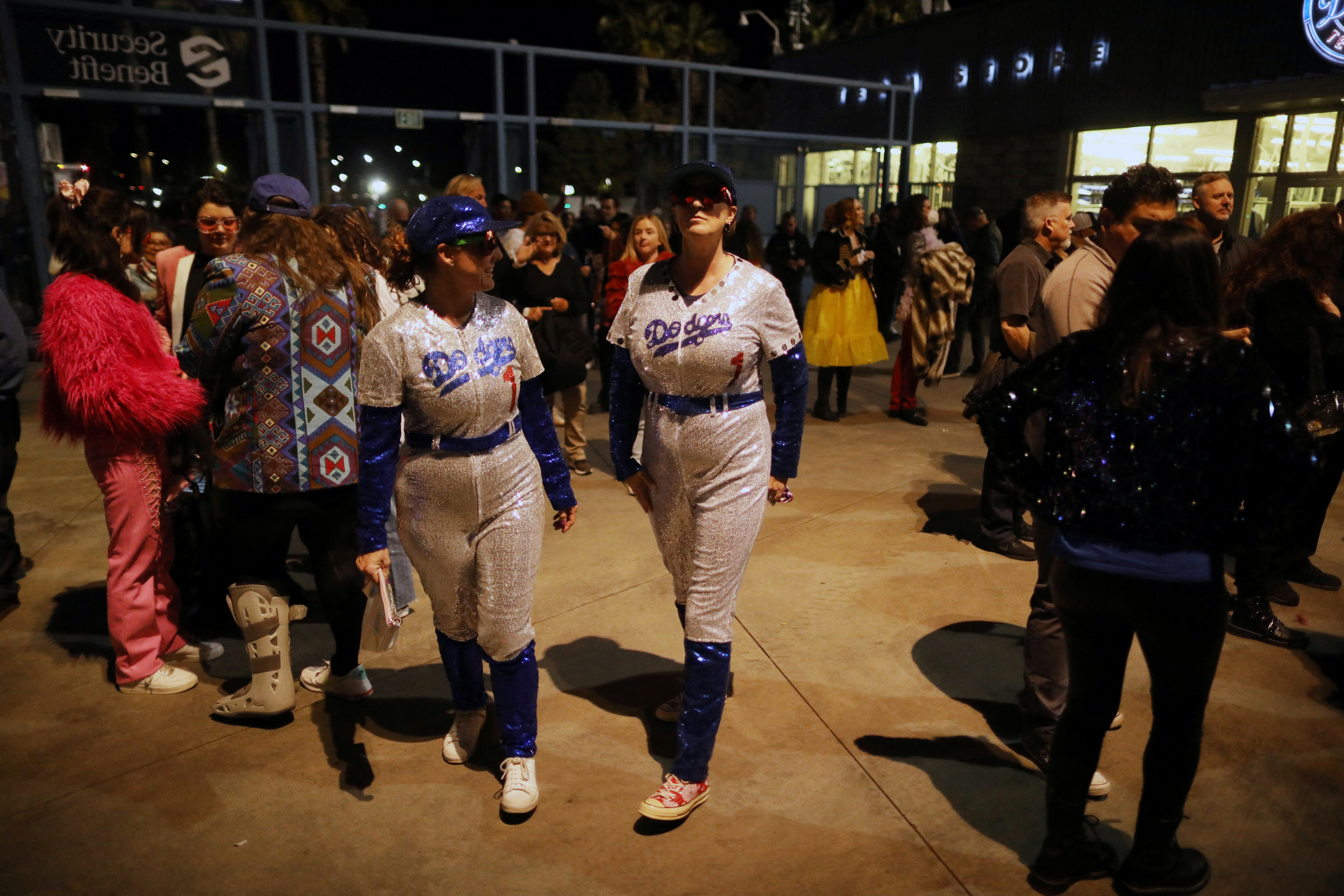 Elton John @ His Sold Out Dodgers Stadium Concert Wearing