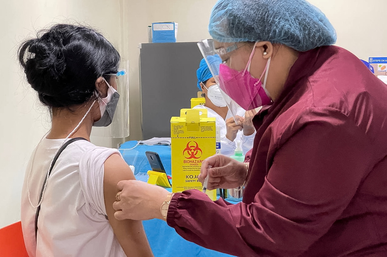Coronavirus disease (COVID-19) vaccine rollout for children with comorbidities, in Pasig City