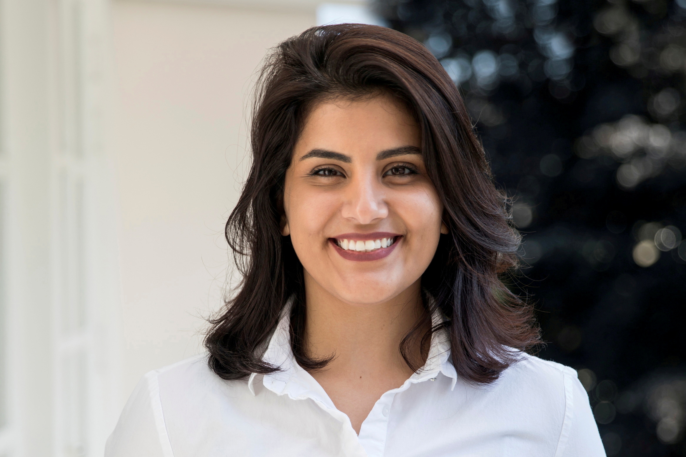 Saudi women's rights activist Loujain al-Hathloul is seen in this undated handout picture