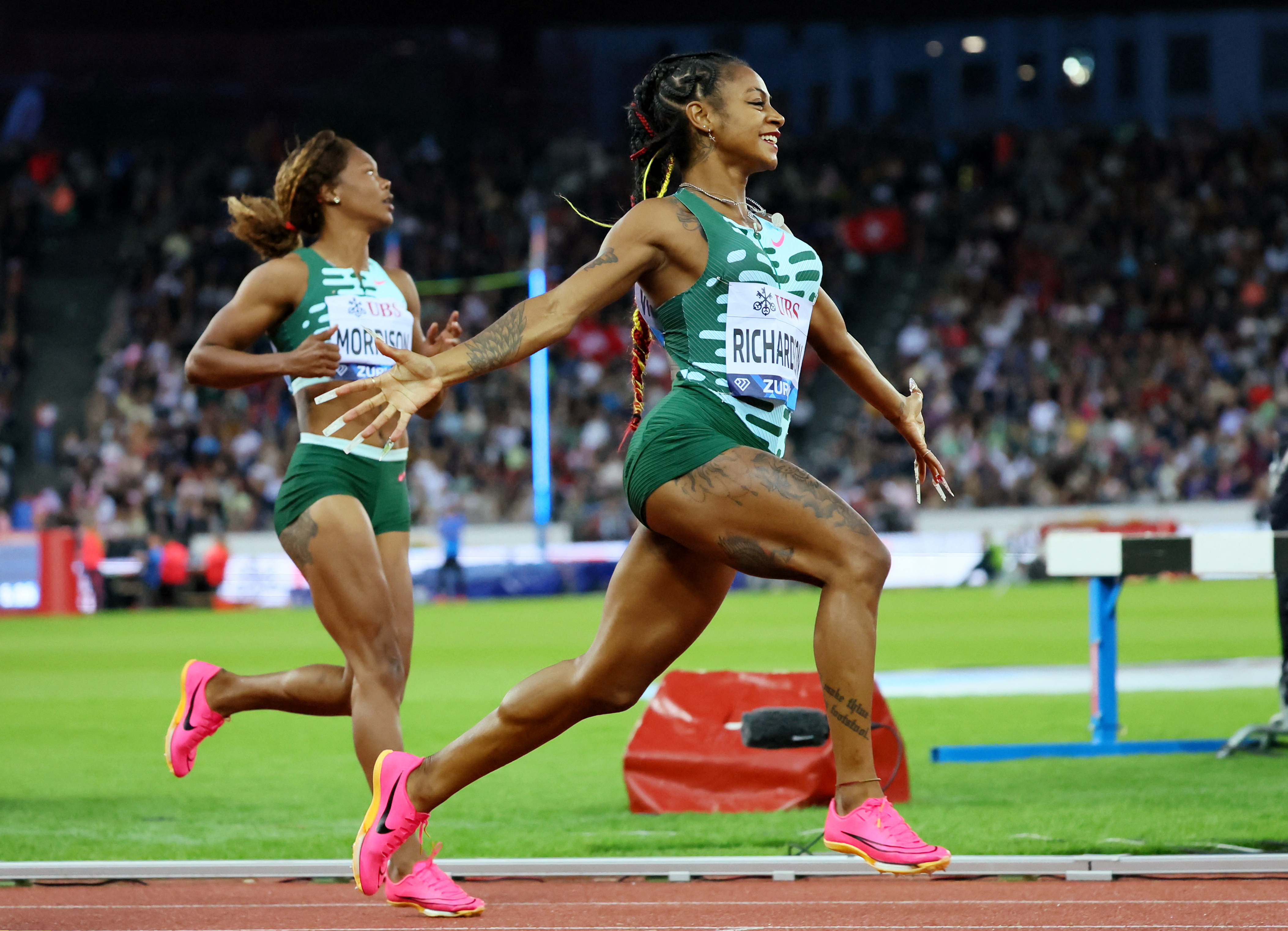 Track and field: All women's 100m world champions in the history