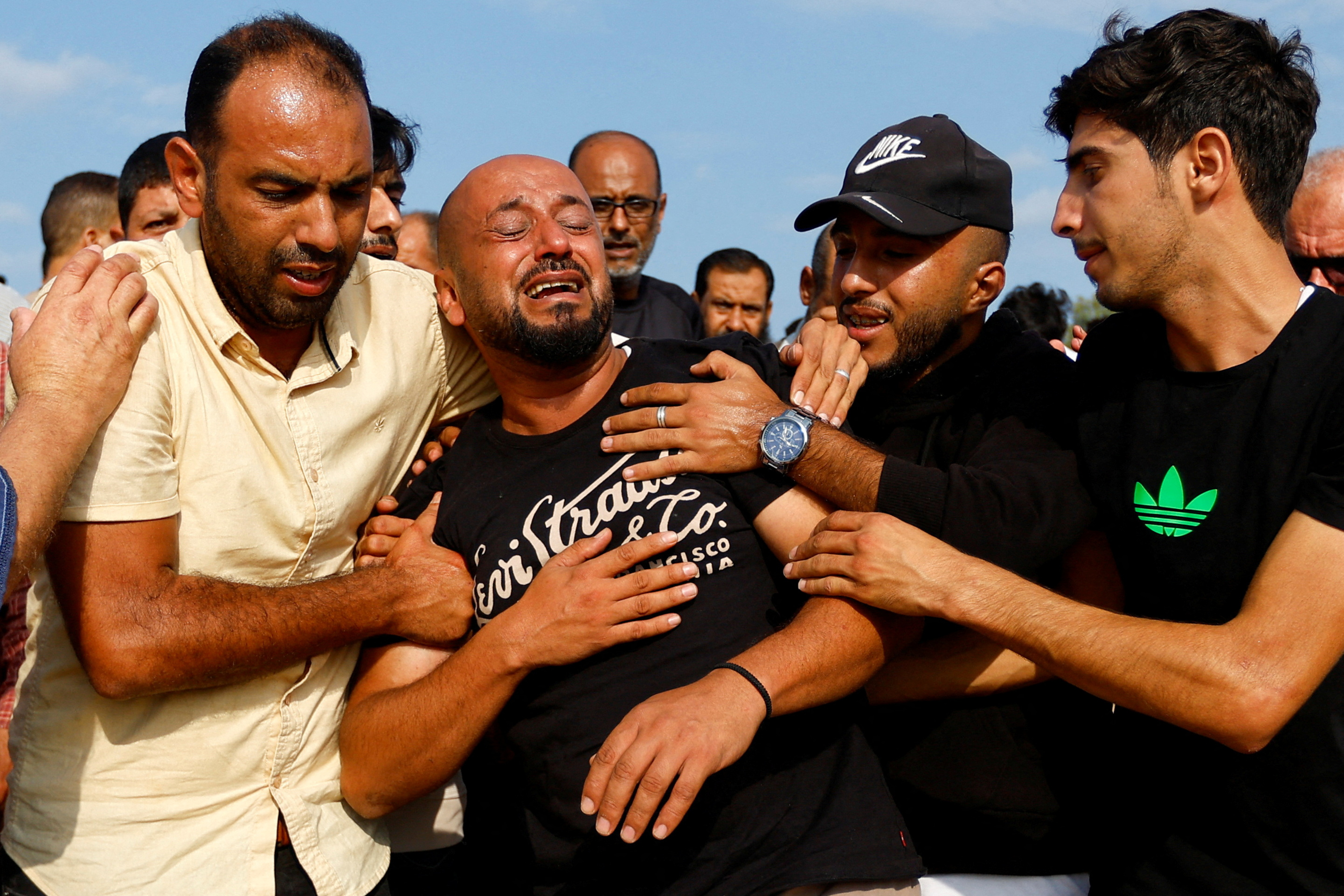 Funerals in Israel and Gaza as deaths climb October 24, 2023 Reuters