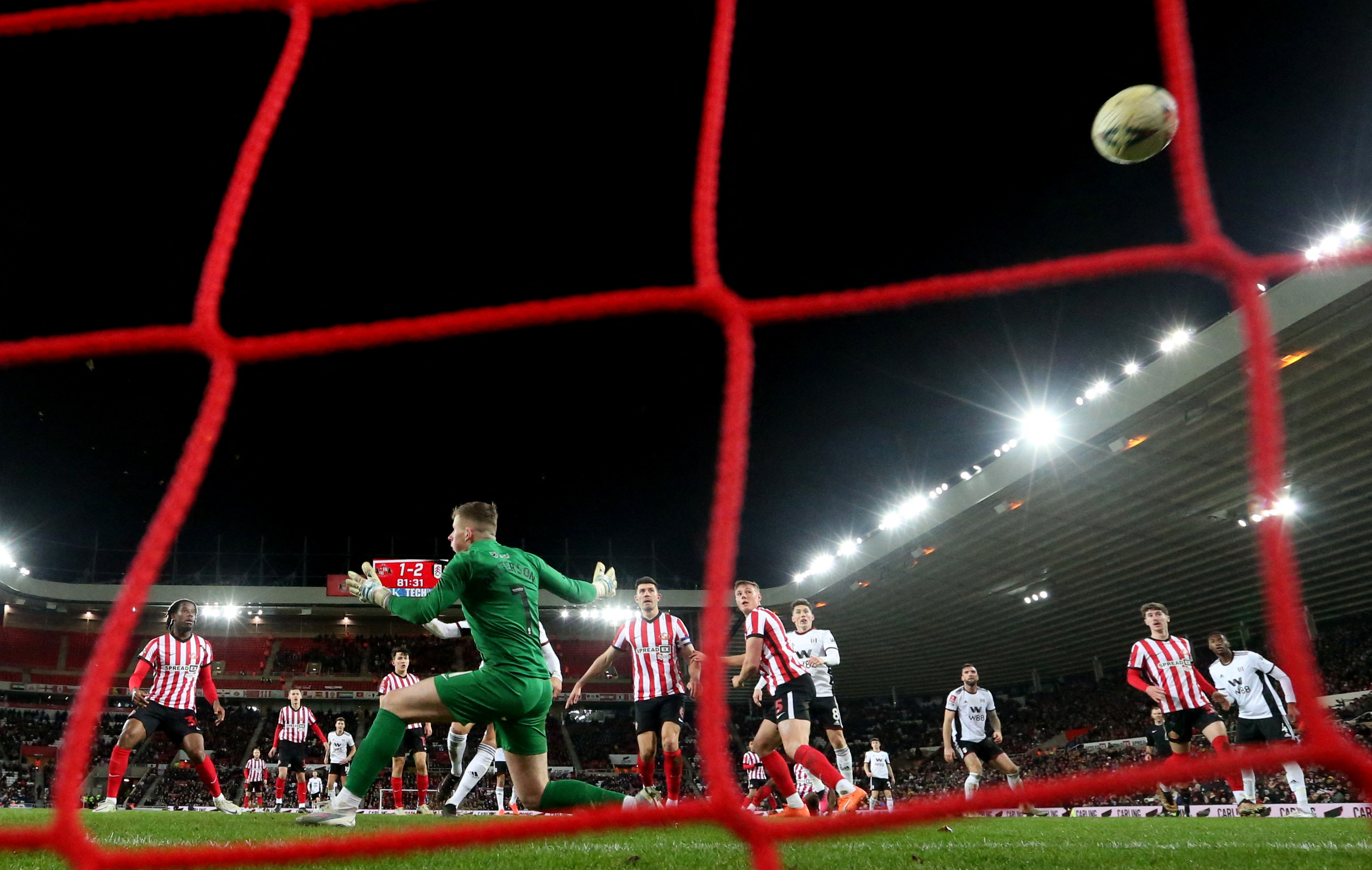 FA Cup - Fourth Round Replay - Sunderland v Fulham