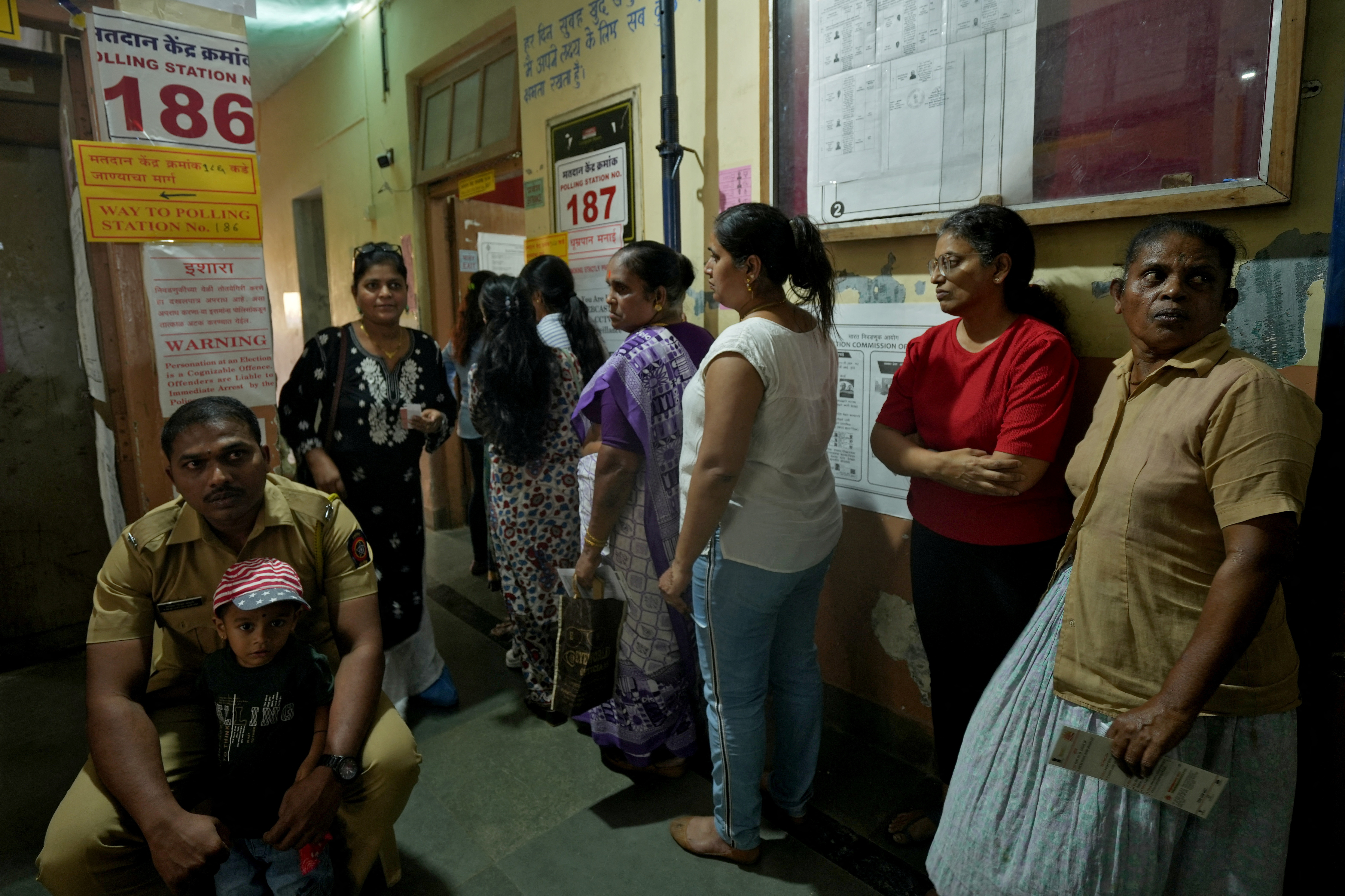 Maharashtra state elections, in Mumbai