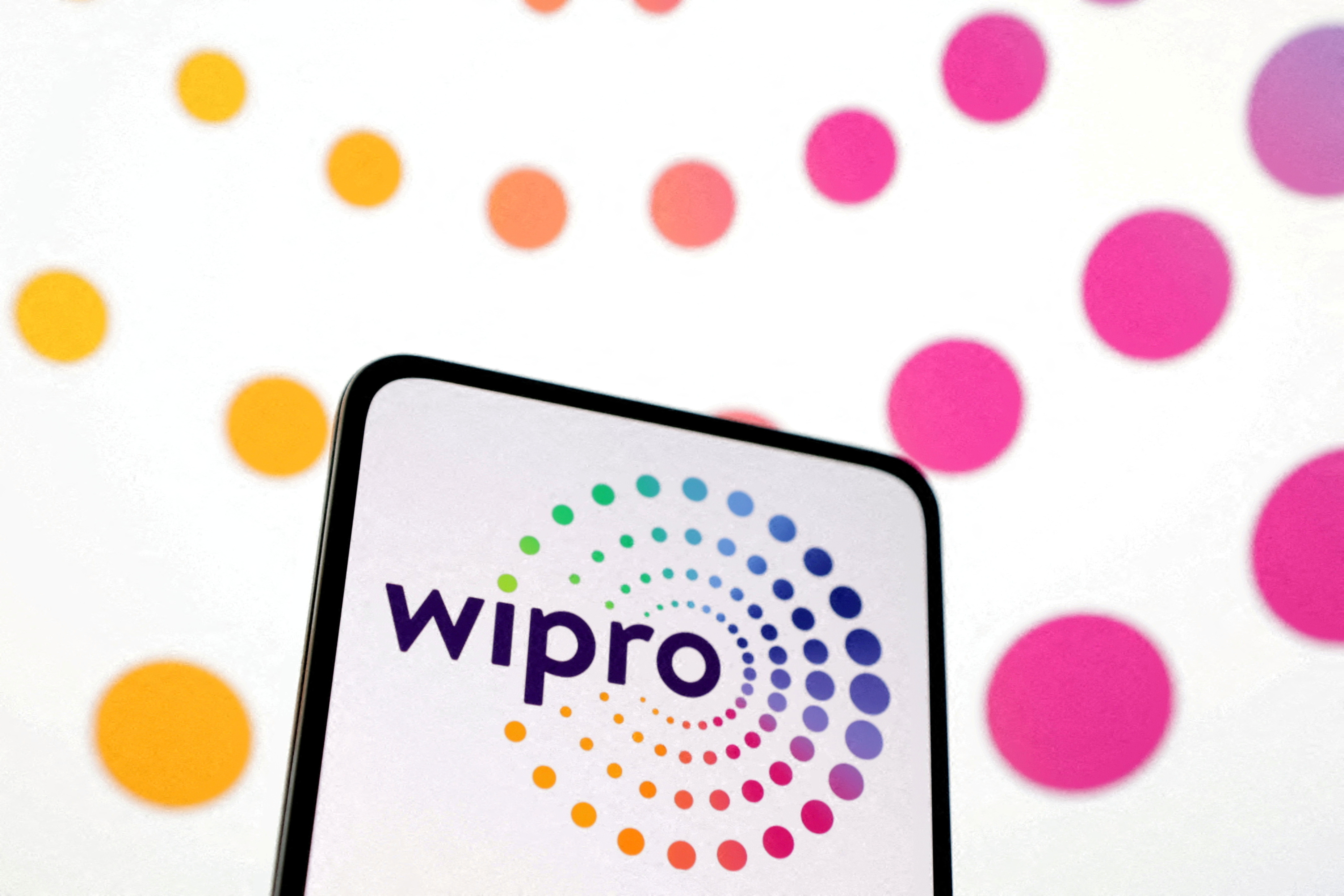 Illustration shows Wipro Ltd logo SOURCE: REUTERS