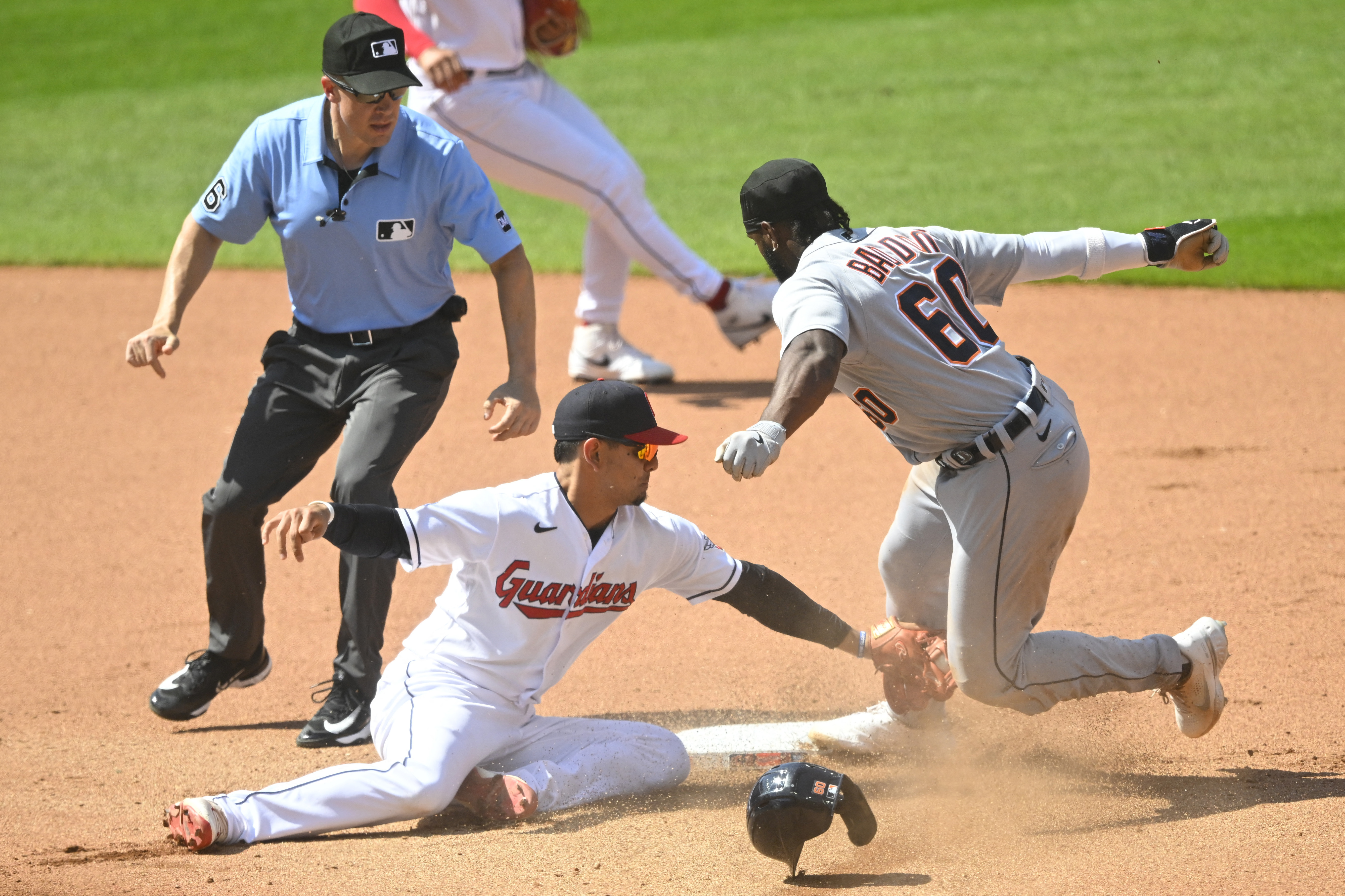 Cabrera singles, Torkelson and Carpenter homer as Tigers beat Guardians 4-1