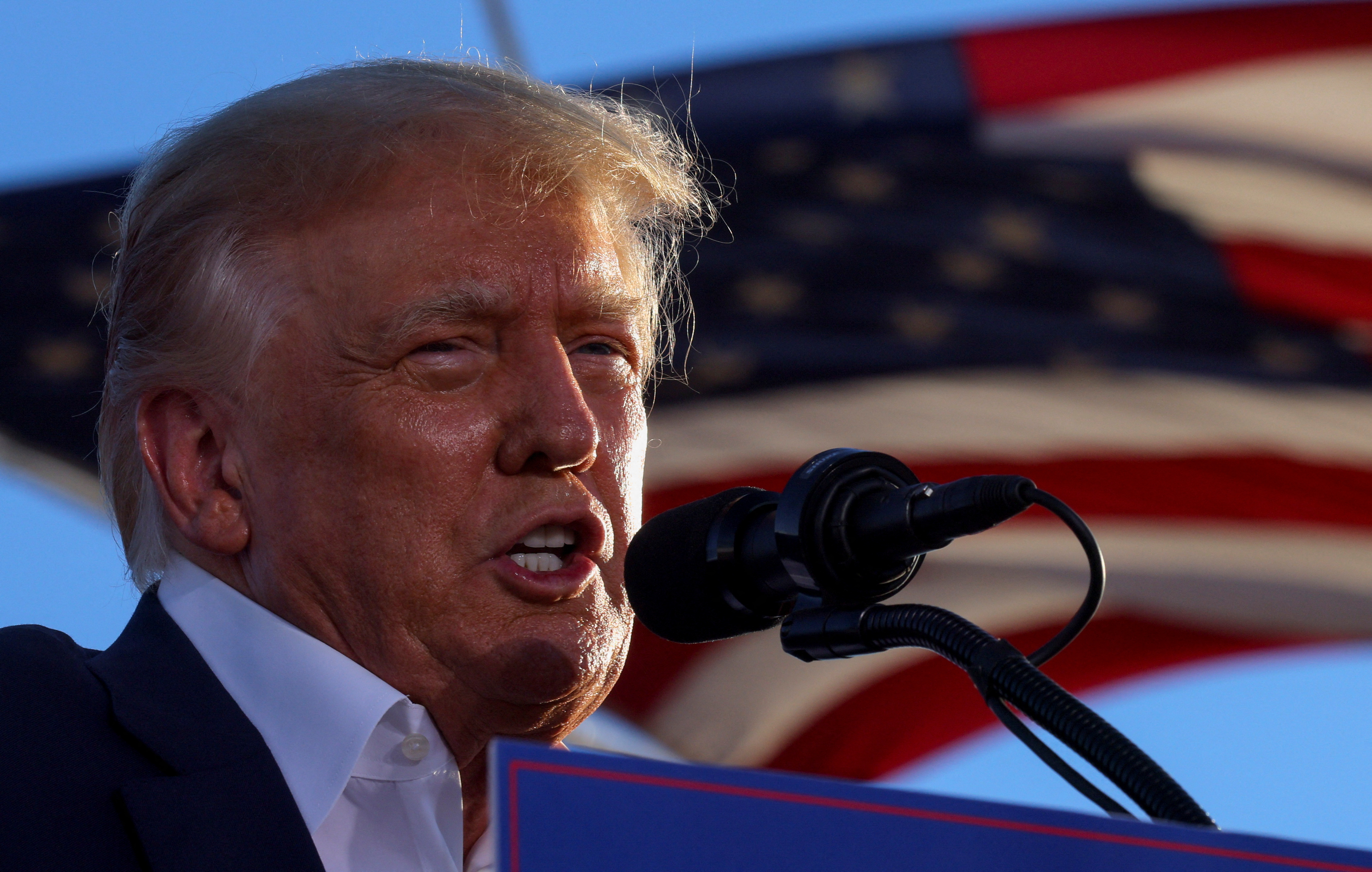 FILE PHOTO - Trump holds rally in Arizona