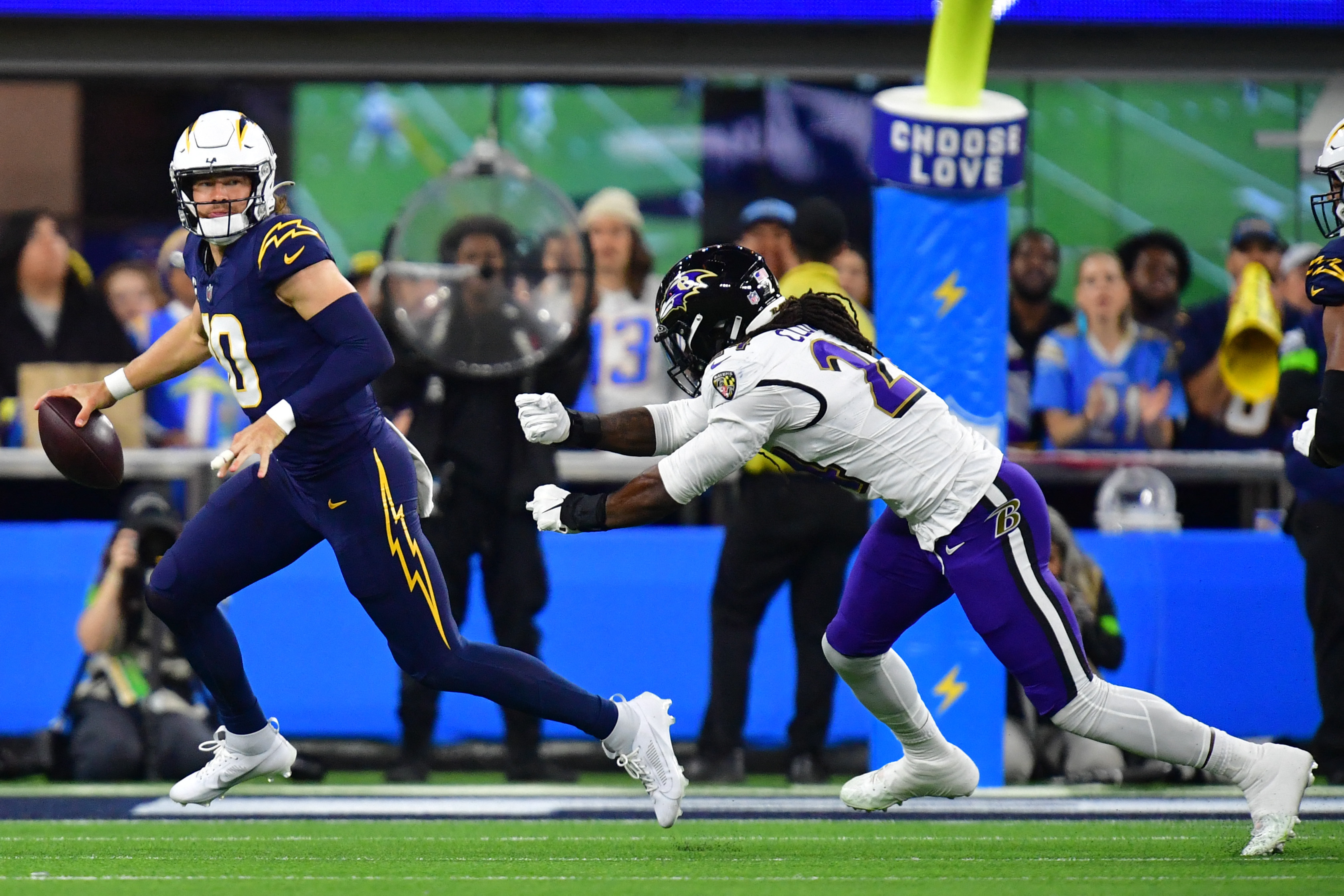 Lamar Jackson Reaches Rushing Milestone As Ravens Defeat Chargers | Reuters