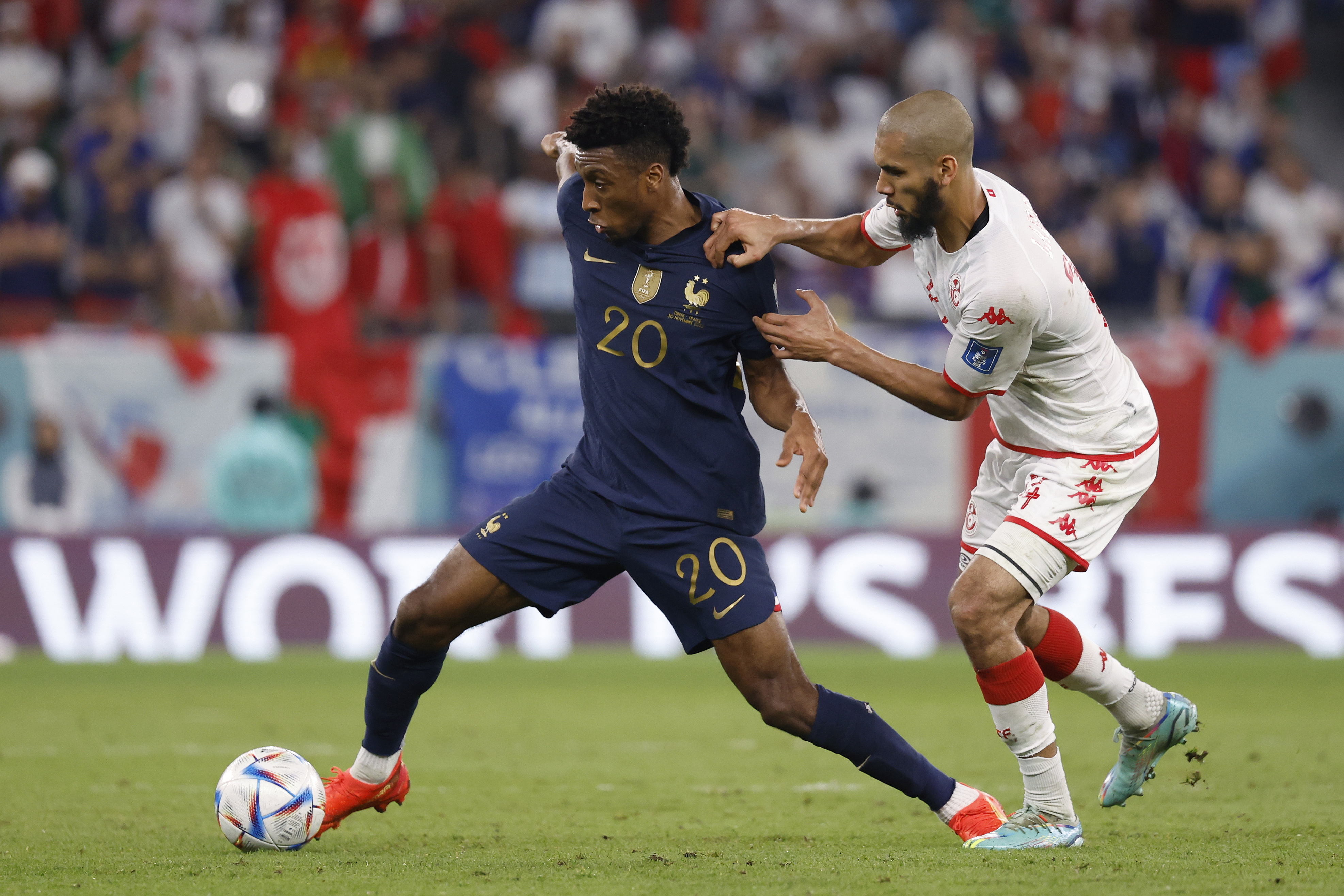 Soccer: FIFA World Cup Qatar 2022-Tunisia at France