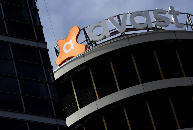 The logo of Avast Software company is seen at its headquarters in Prague, Czech Republic, April 12, 2018.  REUTERS/David W Cerny/File Photo