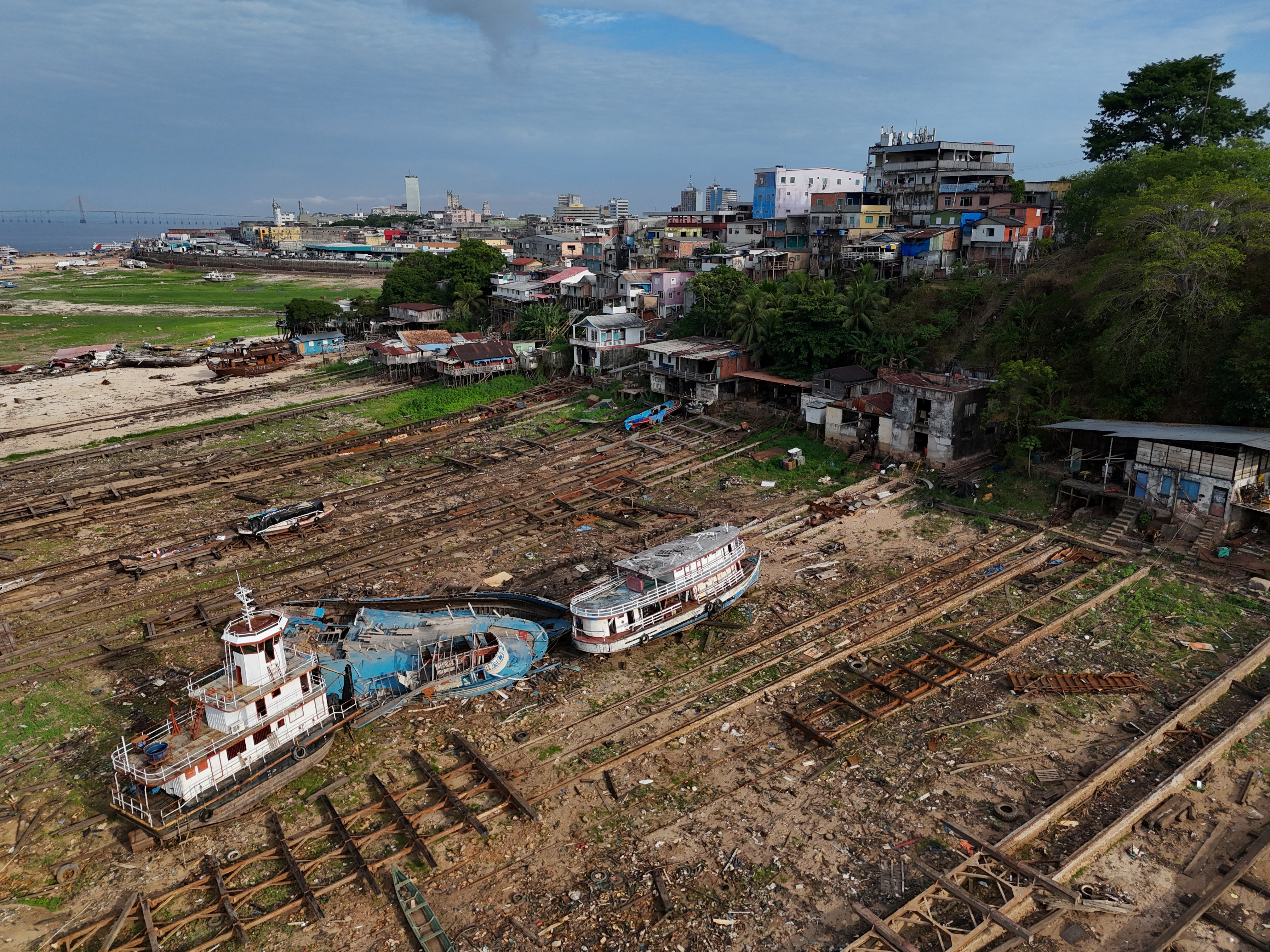 Brazil's most intense and widespread drought in the Amazon