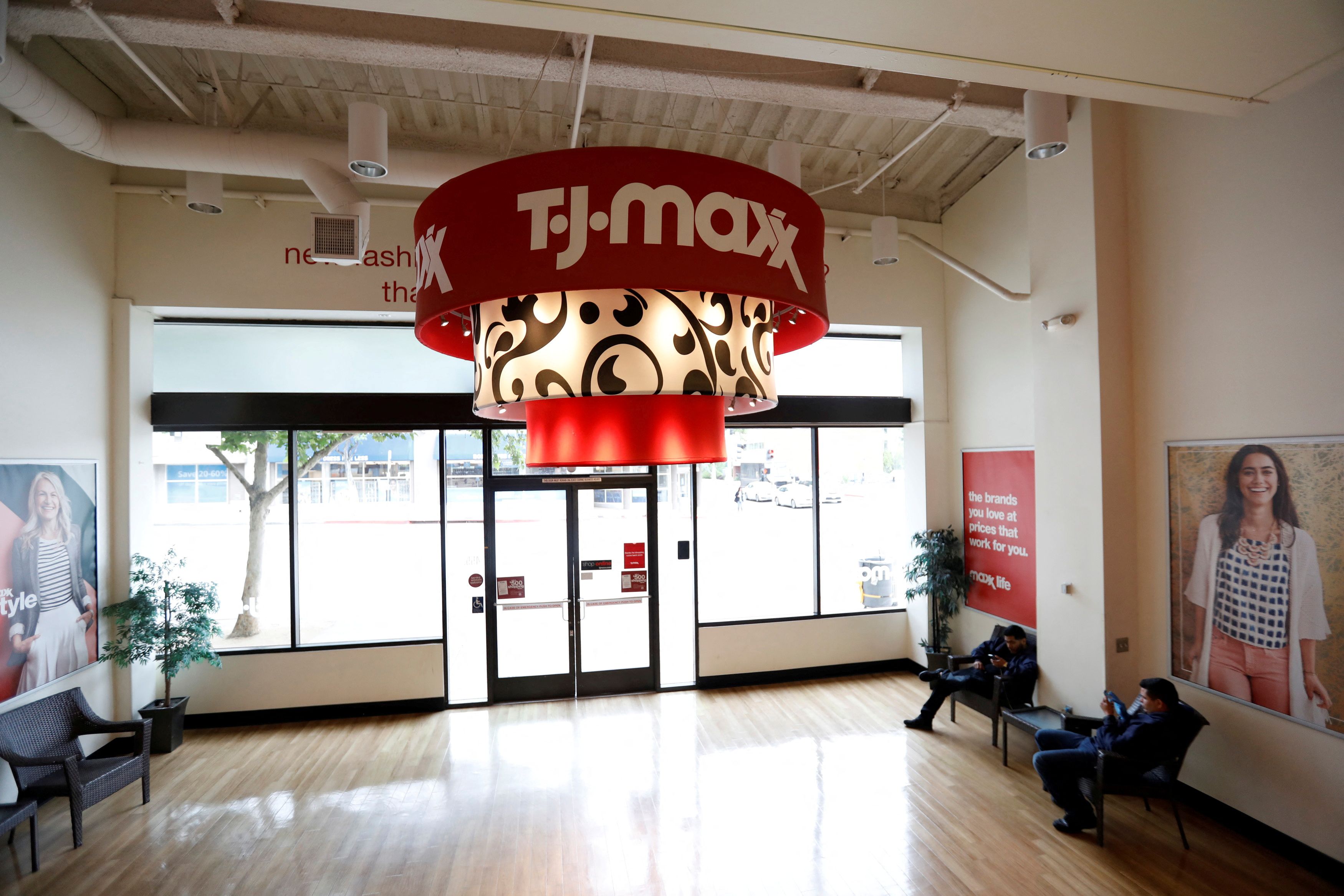 A T.J. Maxx store which is owned by TJX Cos Inc in Pasadena