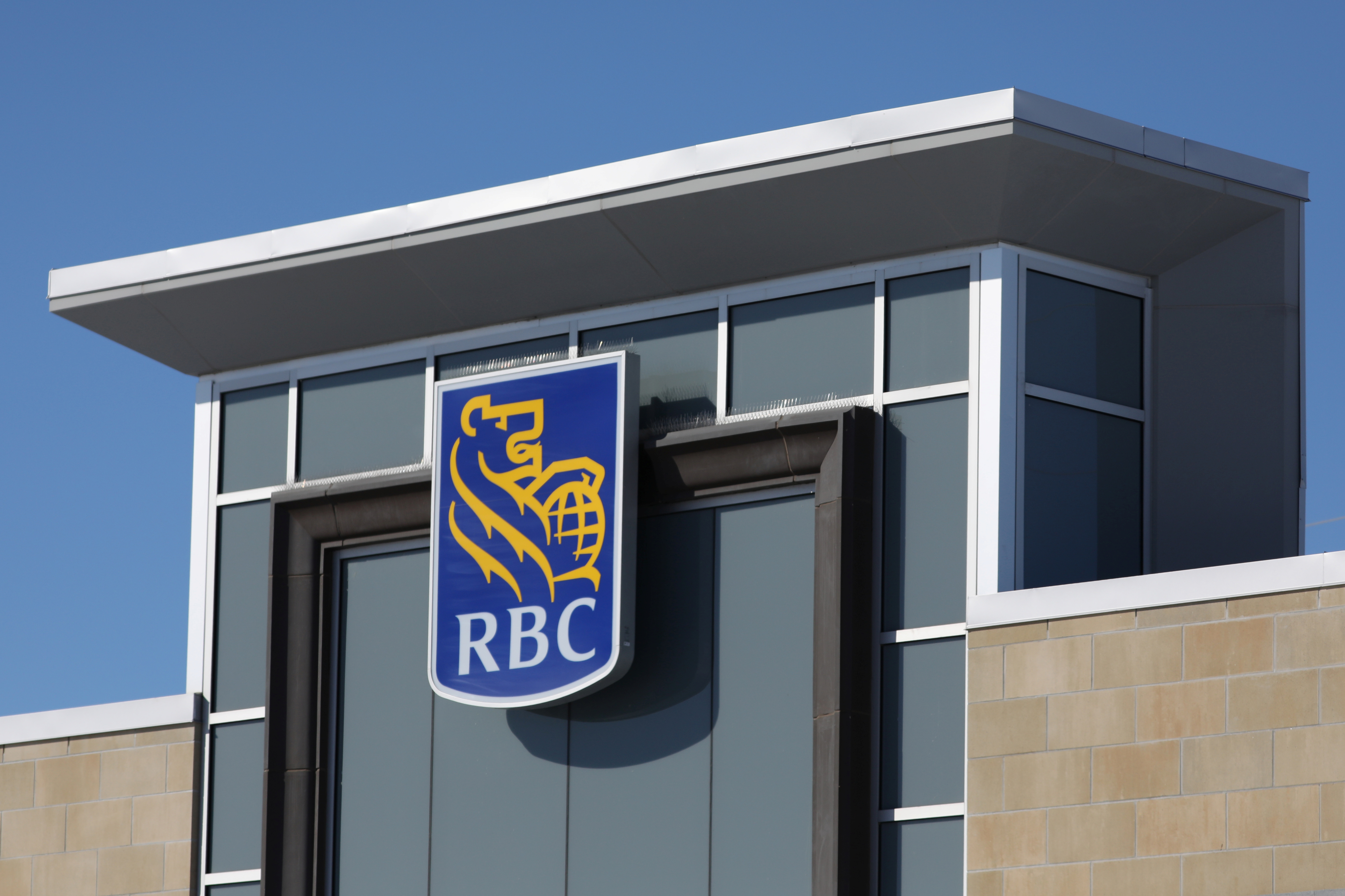 The Royal Bank of Canada logo is seen outside of a branch in Ottawa
